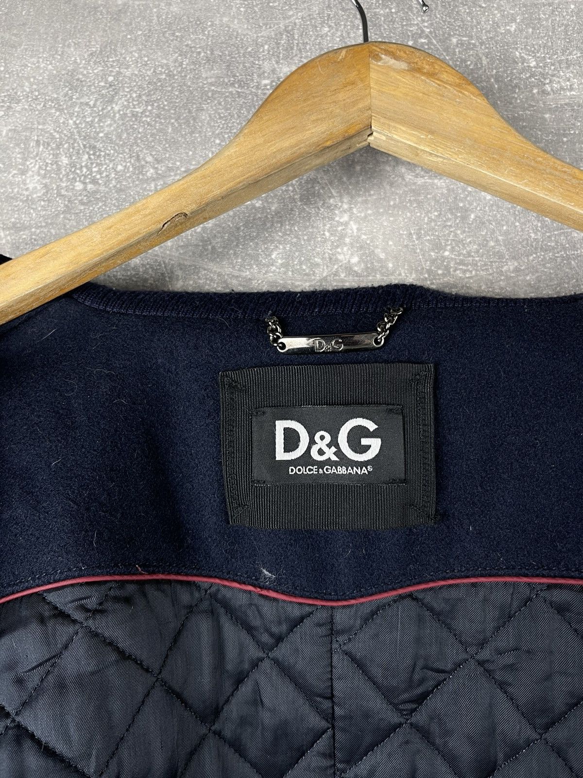 Dolce & Gabbana Dolce &Gabbana Vintage Military Wool Double Breasted Peacoat Size US L / EU 52-54 / 3 - 11 Thumbnail