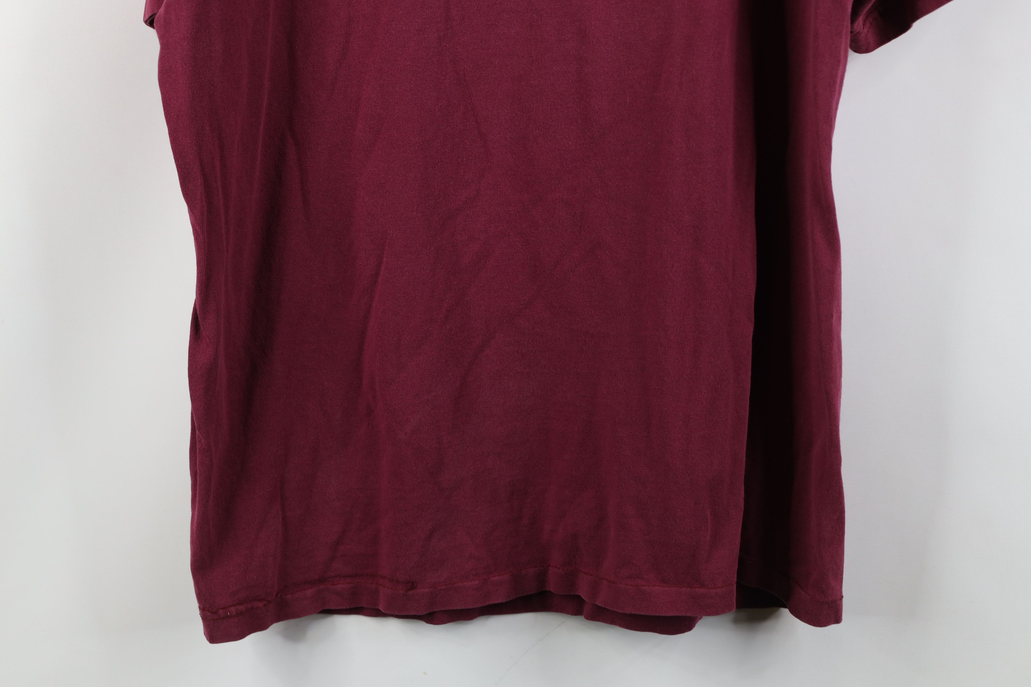 Vintage Vintage 90s Y2K Streetwear Blank Short Sleeve T-Shirt Cotton Size US L / EU 52-54 / 3 - 14 Thumbnail