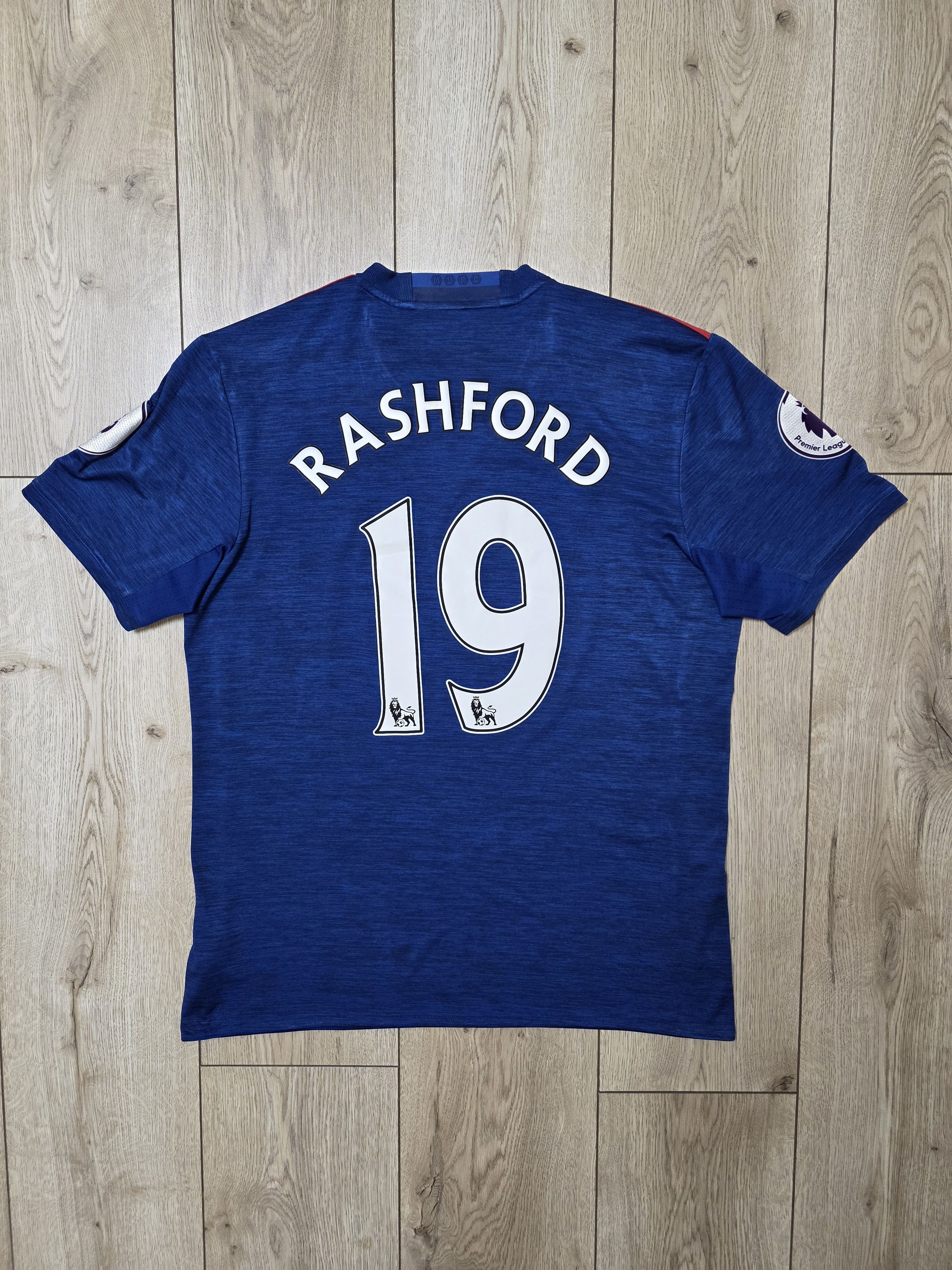 Adidas MANCHESTER UNITED 2016 2017 AWAY RASHFORD FOOTBALL SOCCER Size US M / EU 48-50 / 2 - 1 Thumbnail