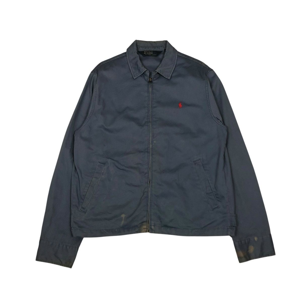 Polo Ralph Lauren 🔥VINTAGE BOMBER JACKET ZIPPER POLO RALPH LAUREN Size US M / EU 48-50 / 2 - 1 Thumbnail