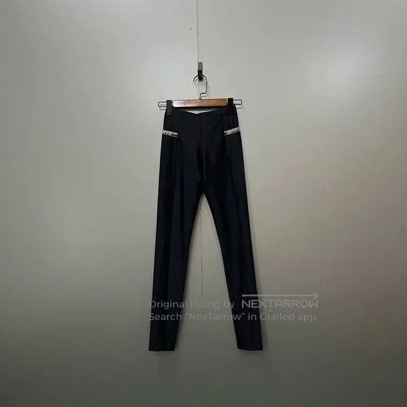 Off-White Off-White Summer Black Cotton Casual Pants . Size 28" / US 6 / IT 42 - 1 Thumbnail