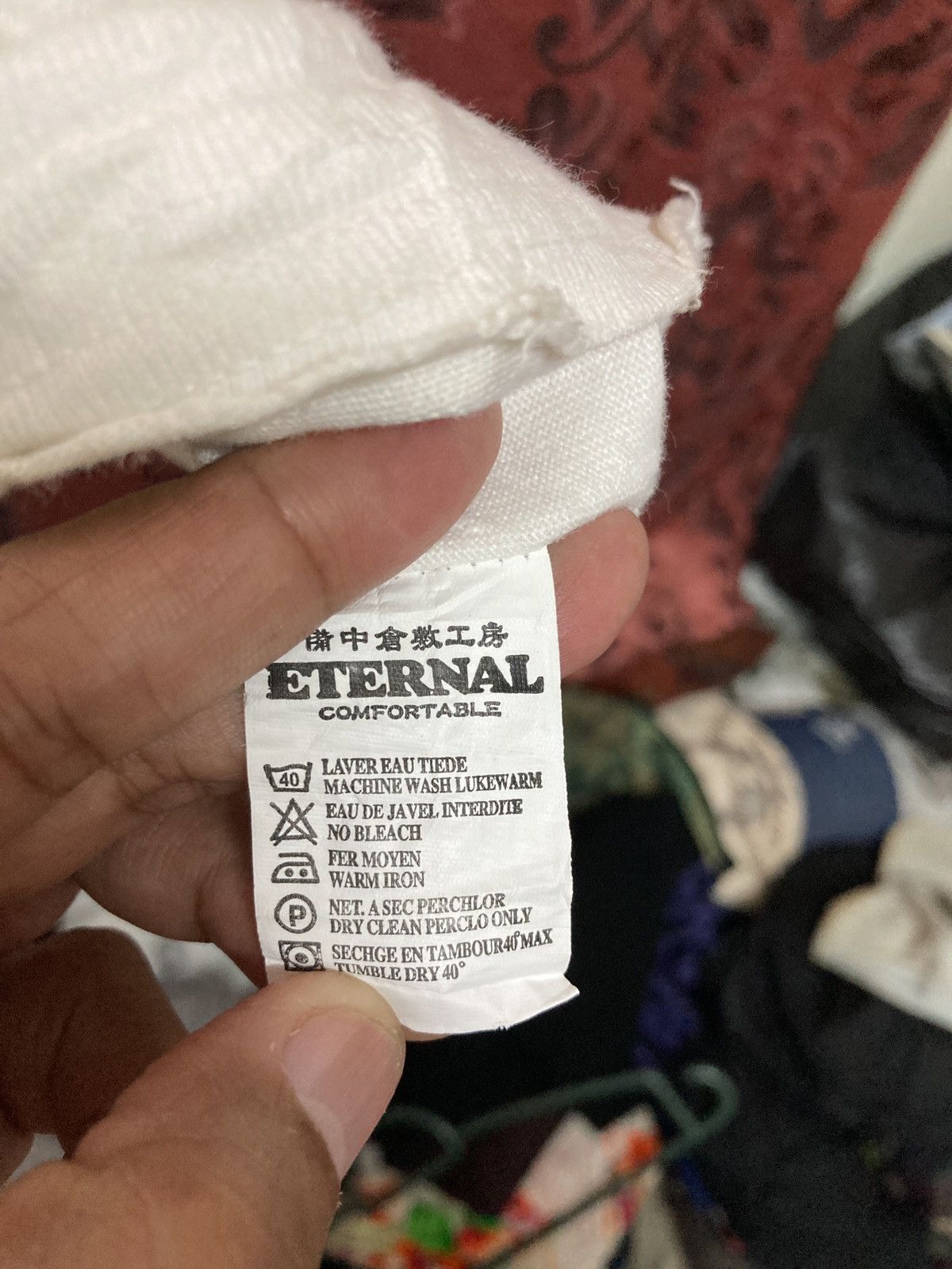Eternal × Japanese Brand Eternal single button tee Size US L / EU 52-54 / 3 - 4 Thumbnail