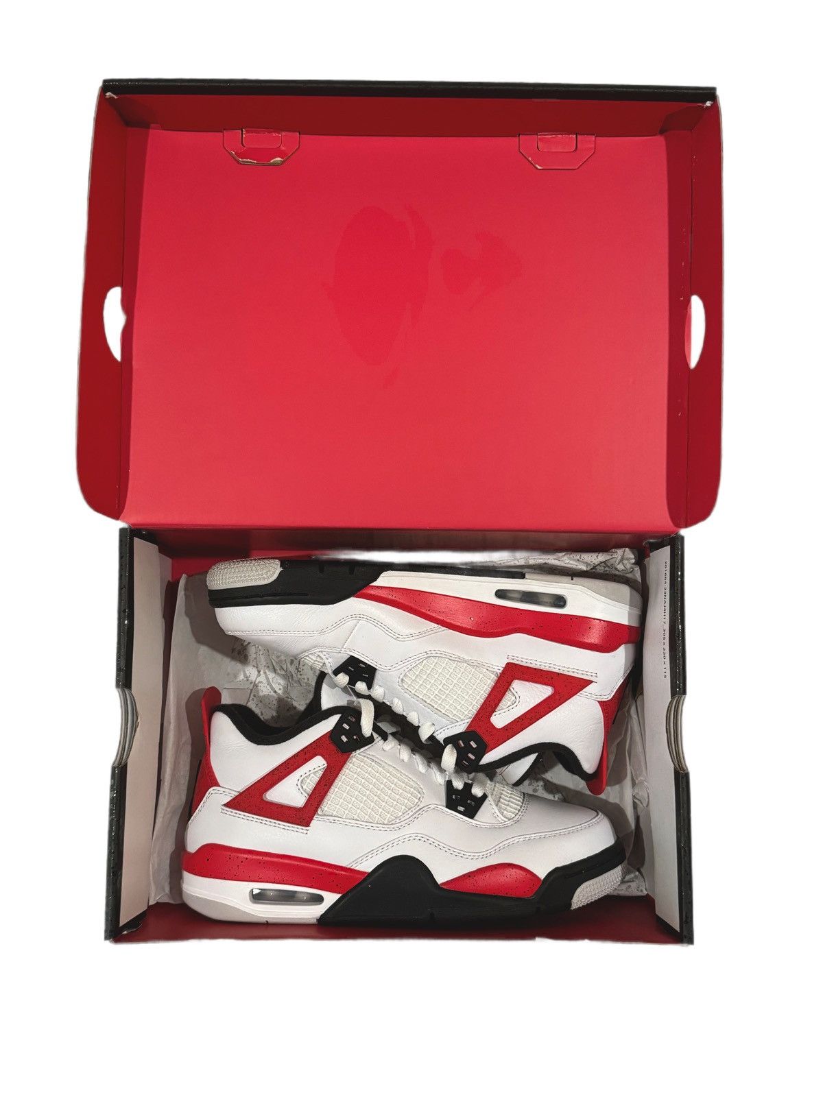 Jordan Brand × Nike Jordan 4 Retro ‘Red Cement’ (GS) Size US 6 / EU 39 - 1 Thumbnail