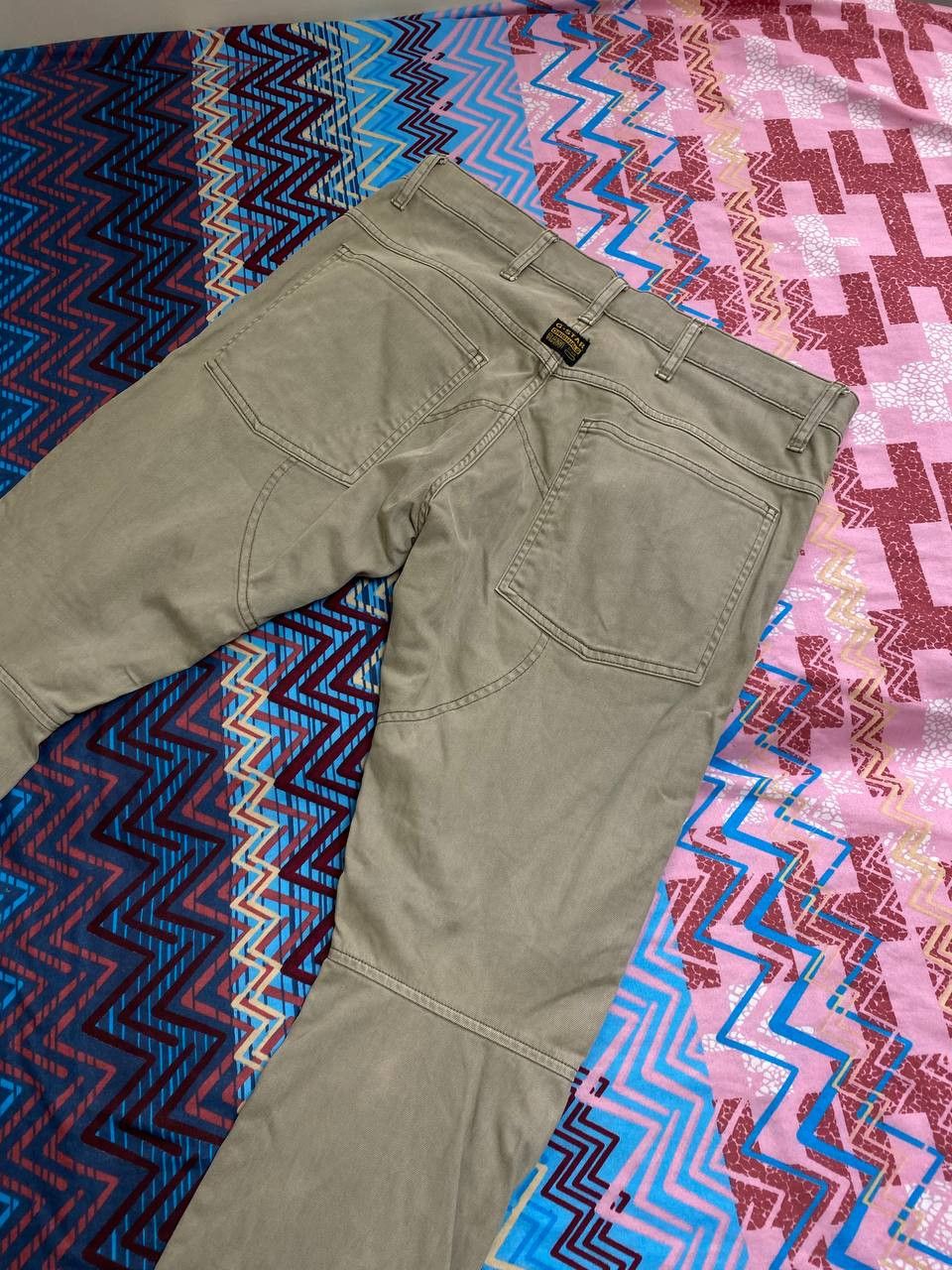 G-Star × Vintage Y2K G-Star Double Knee Elwood Baggy Fit Denim Jeans Size US 32 / EU 48 - 8 Thumbnail