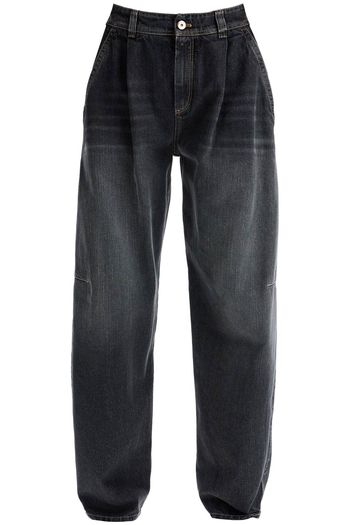 Brunello Cucinelli BRUNELLO CUCINELLI Curved Leg Jeans For A Size 26" / US 2 / IT 38 - 1 Thumbnail