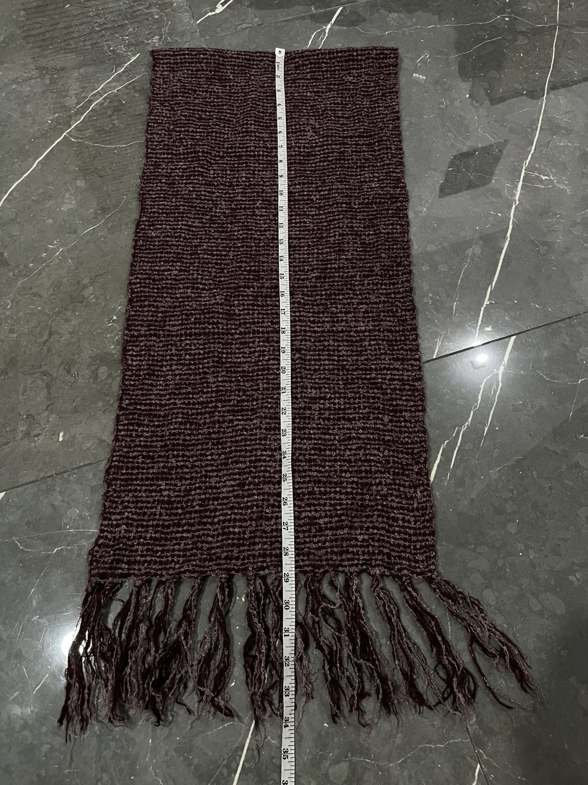 Share Spirit Homme DARK PURPLE KNIT SCRAFT VKEI BUCK TICK STYLED Size ONE SIZE - 4 Thumbnail