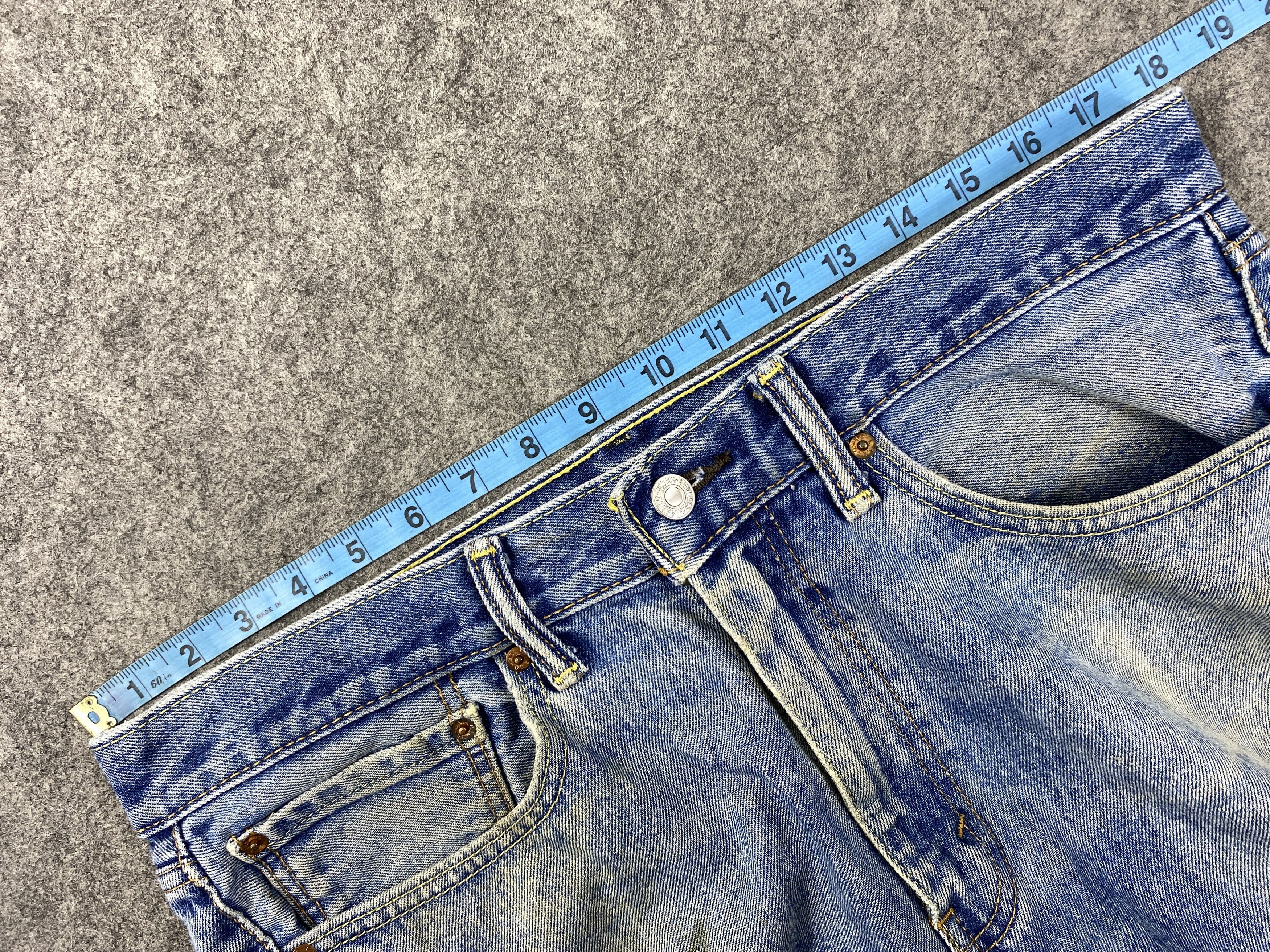 Levi's Distressed Blue Vintage Levi's 505 36x30.5 Denim -JN1890 Size US 36 / EU 52 - 5 Thumbnail