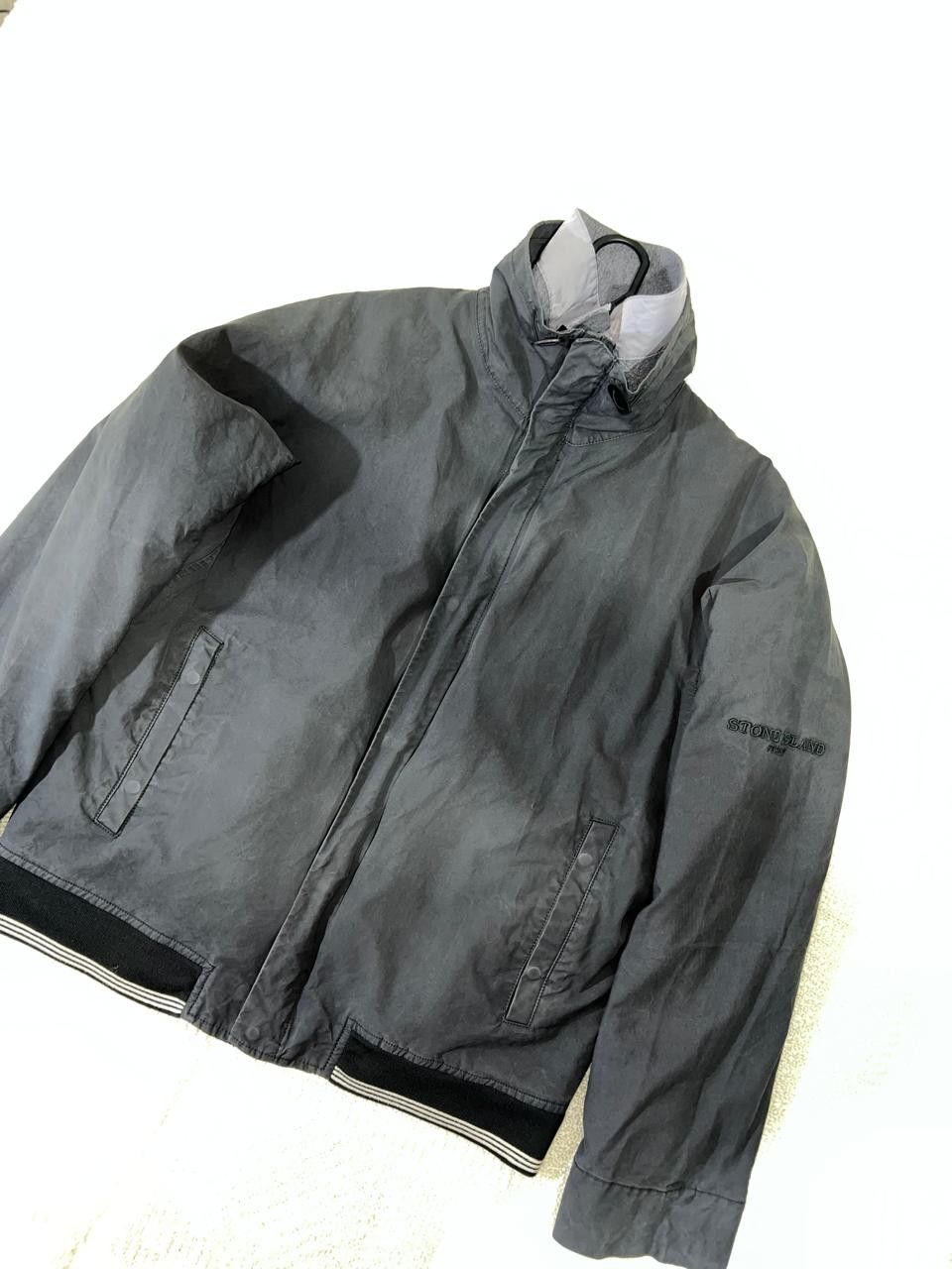 Stone island 2005 Duel Layer Ventile Spellout Jacket