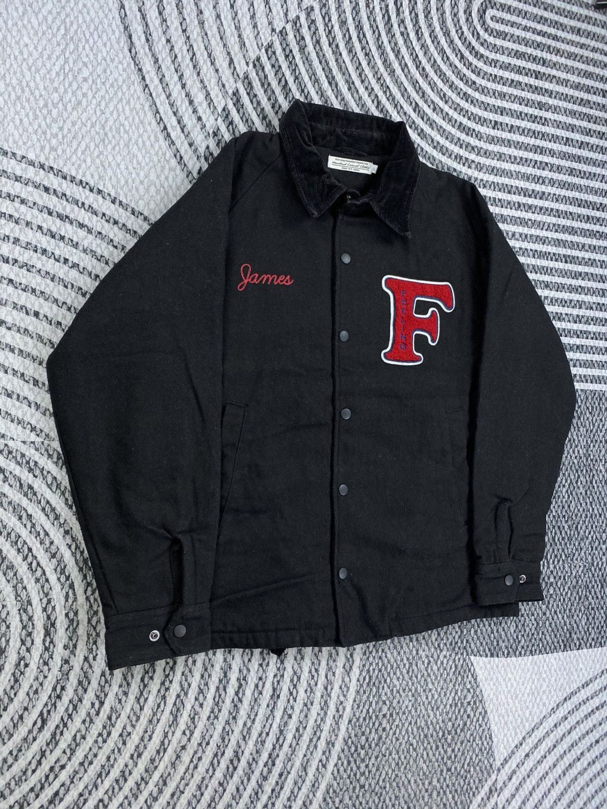Craftsman Vintage True Craftman Embroidery Logo Coach Wool Jacket Size US M / EU 48-50 / 2 - 3 Thumbnail