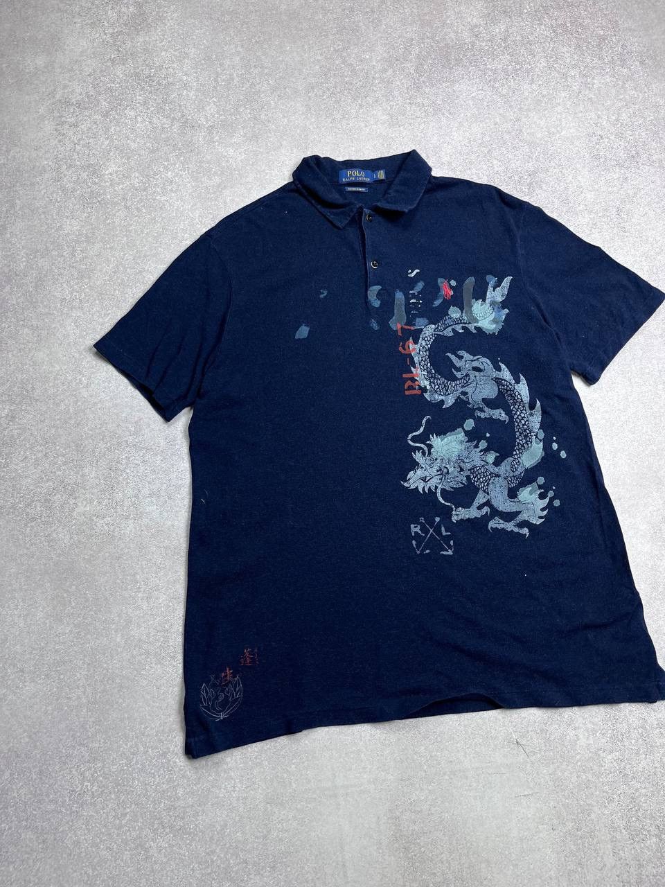 Japanese Brand Vintage Polo Ralph Lauren Japanese Dragon Avantgarde Shirt L Size US L / EU 52-54 / 3 - 2 Thumbnail