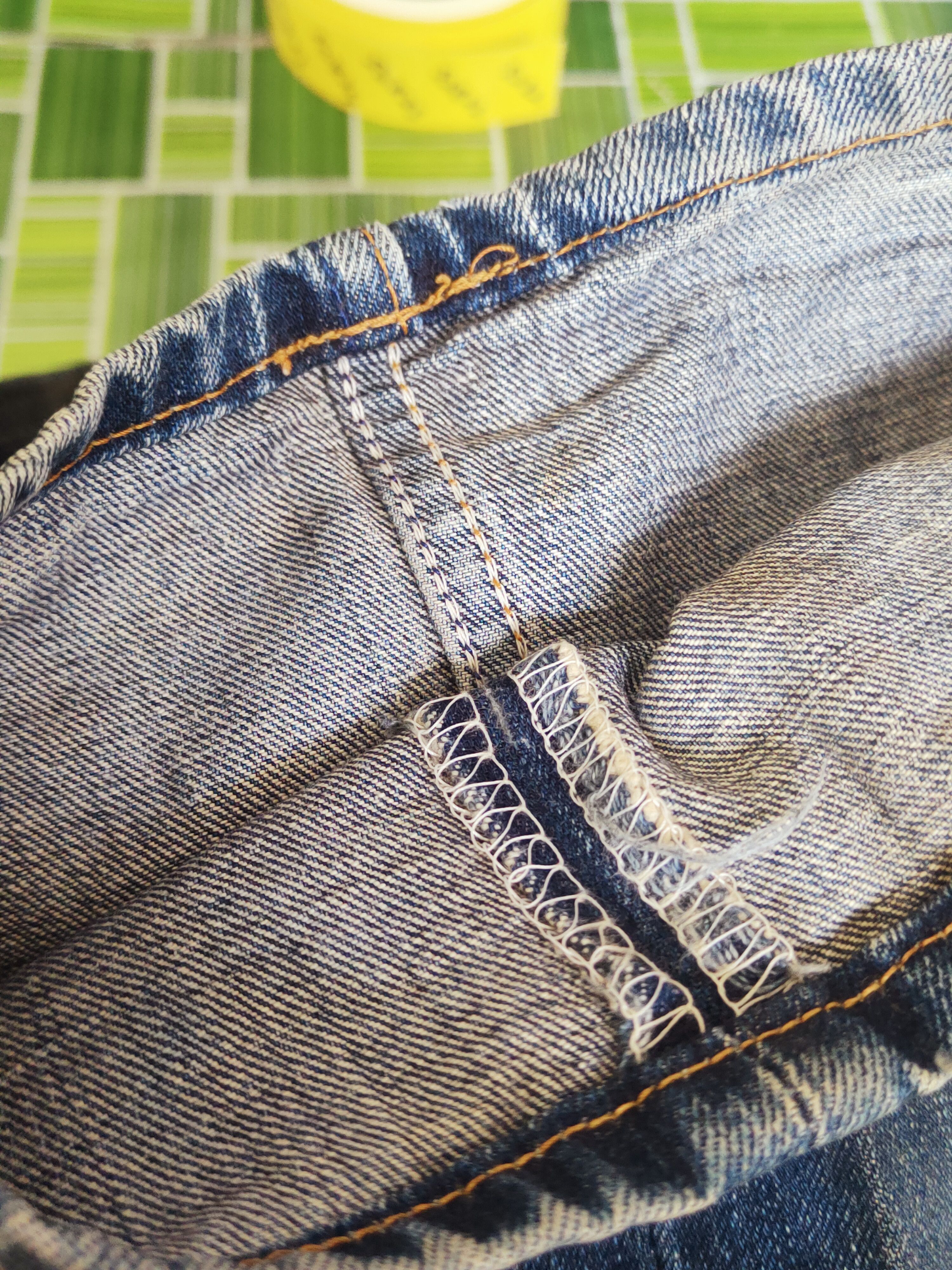 Levi's Levi's Dark Blue Distressed Ripped Jeans #S2806 Size US 32 / EU 48 - 14 Thumbnail