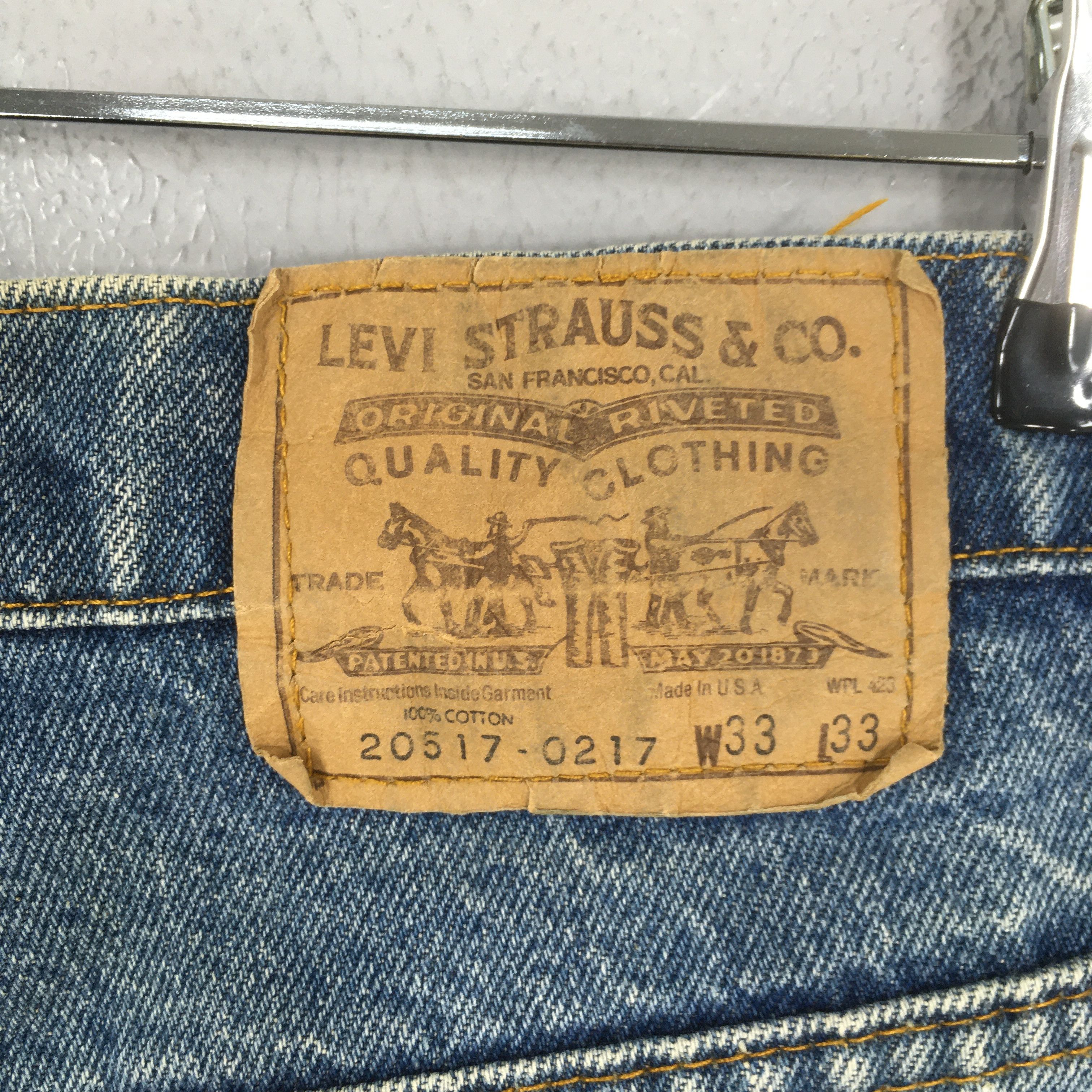 Levi's ize 30x31.5 Vintage Levi's Bootcut Flared Orange Tab Jeans Size US 30 / EU 46 - 10 Thumbnail
