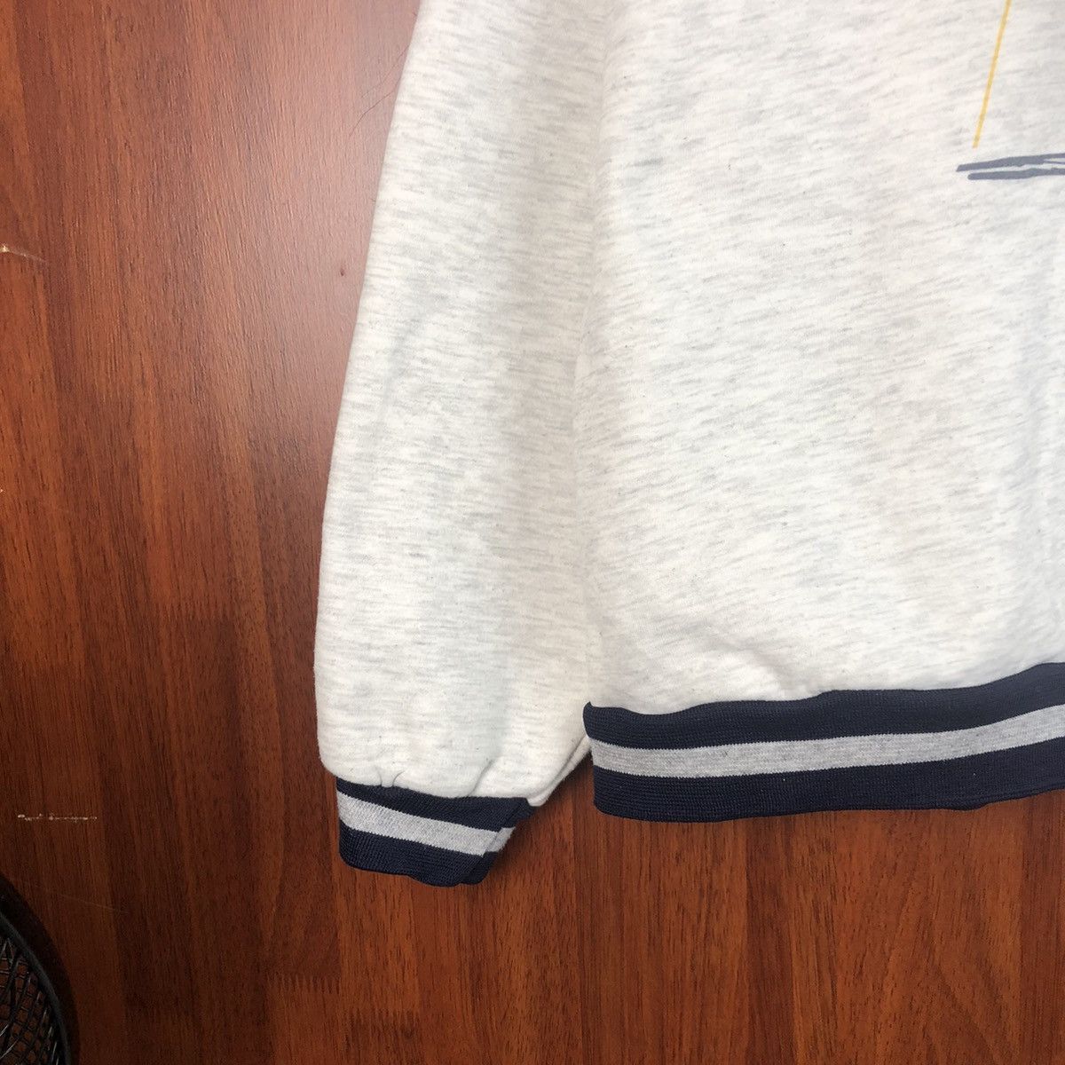 Japanese Brand Girly Doll Classic Sport Grey Sweatshirt #7486 Size US M / EU 48-50 / 2 - 7 Thumbnail