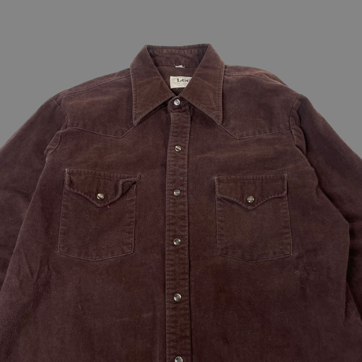 Lee × Vintage Vintage 1980s Lee button up shirt Size US L / EU 52-54 / 3 - 2 Thumbnail