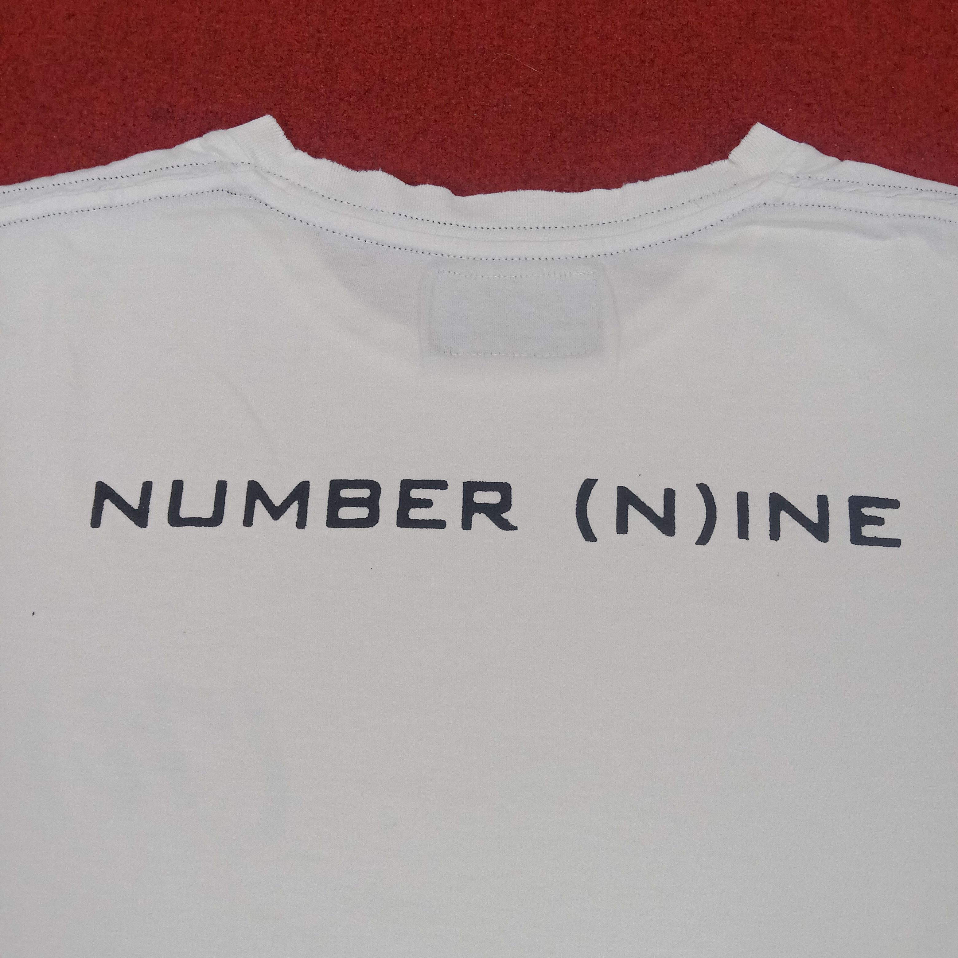 Japanese Brand Number Nine Tshirt Streetwear Custom Art Size US M / EU 48-50 / 2 - 2 Thumbnail