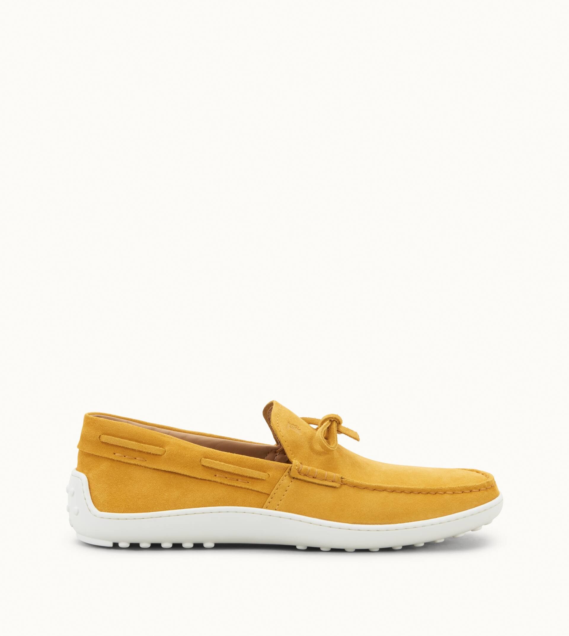 image of Tods O1Lxy1Mk0524 Loafers In Yellow & White in Yellow/White, Men's (Size 12)