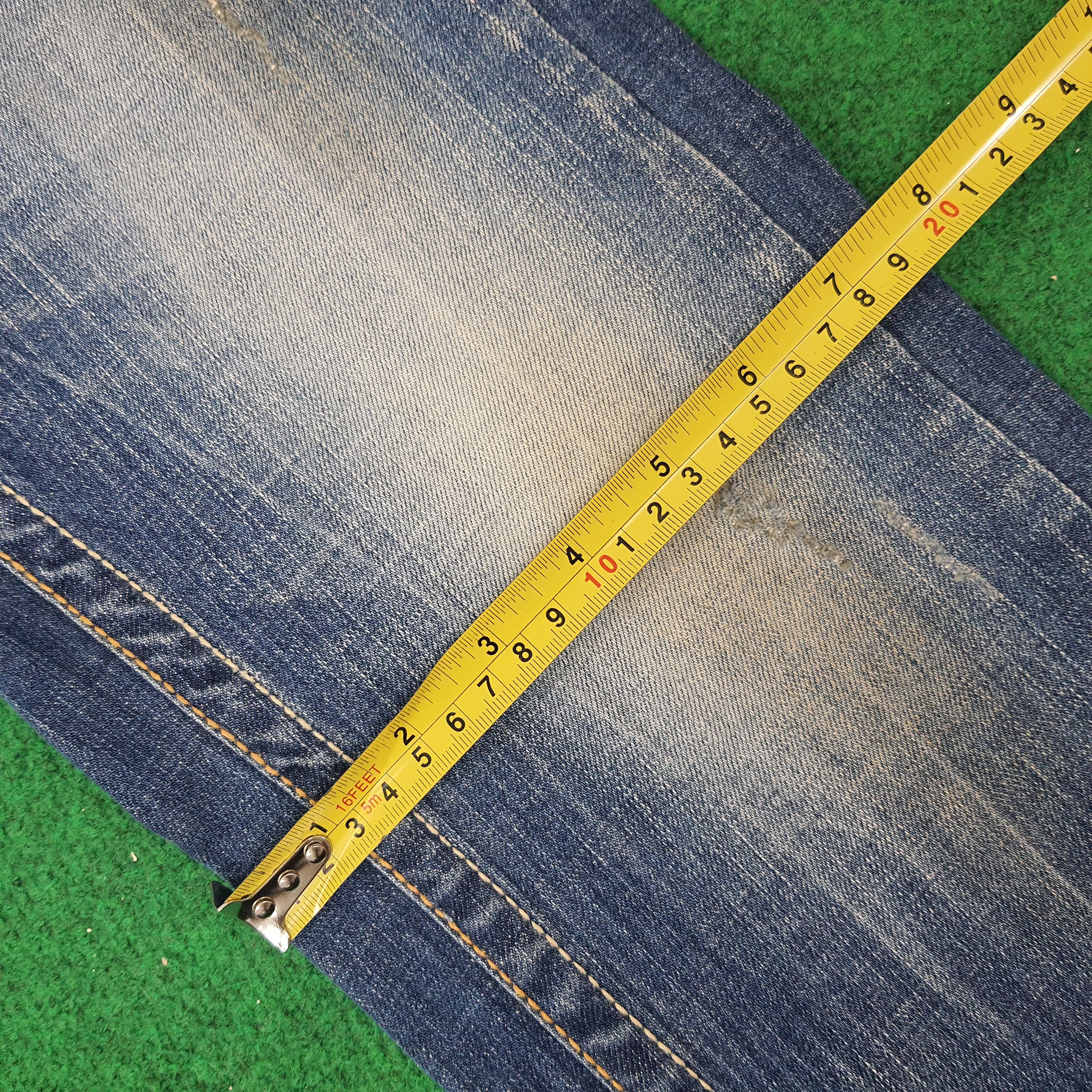 Japanese Brand Vintage Red Pepper Japan Denim Y2k Jeans C258N8 Size US 32 / EU 48 - 15 Thumbnail
