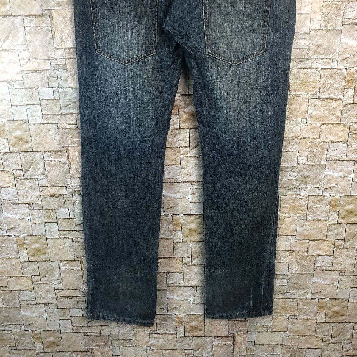 Designer × Japanese Brand Urban Vanue double waist Blue Denim Pants #A117 Size US 32 / EU 48 - 16 Thumbnail