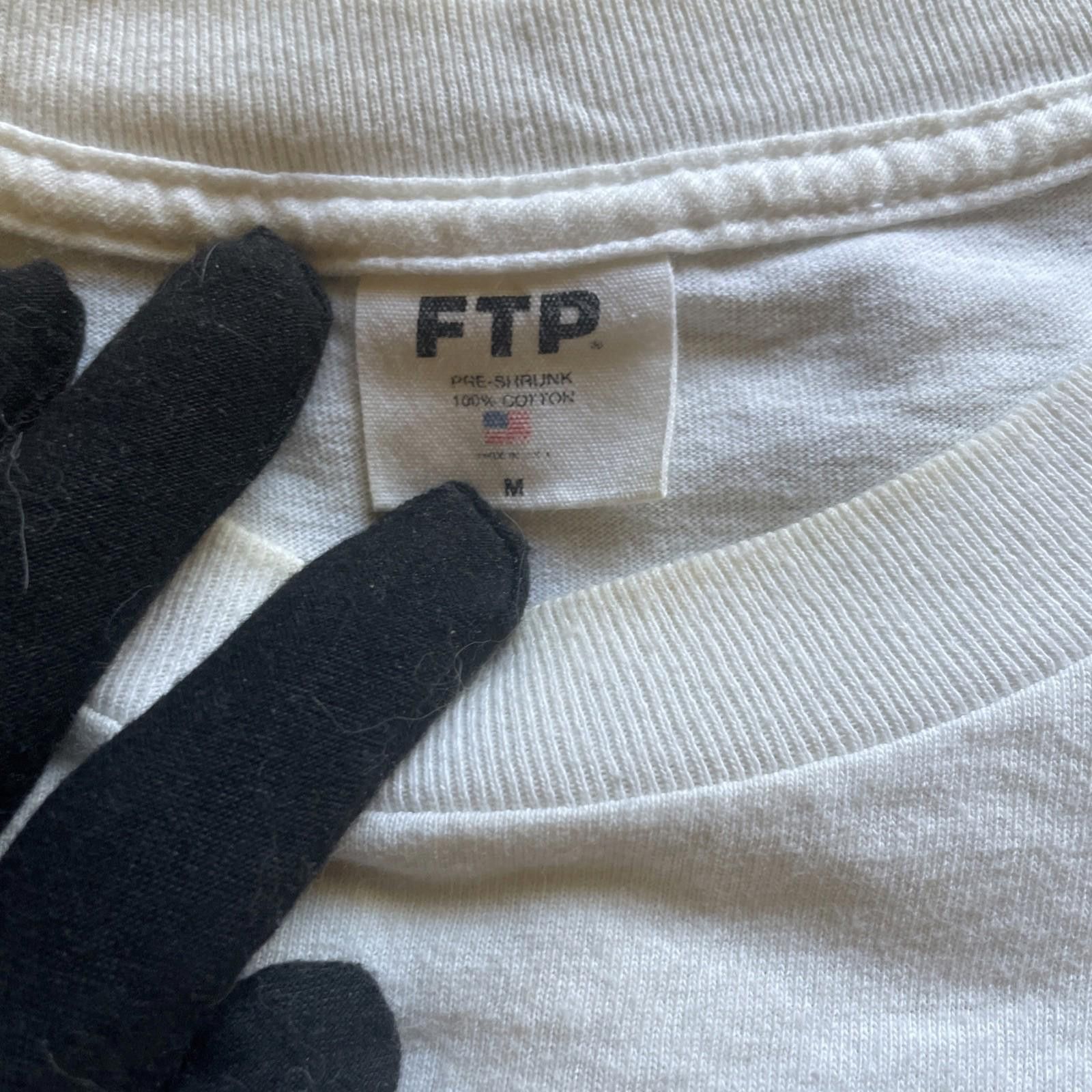 Designer 2019 FuckThePopulation FTP Size M White Graphic T-Shirt Size US M / EU 48-50 / 2 - 3 Thumbnail
