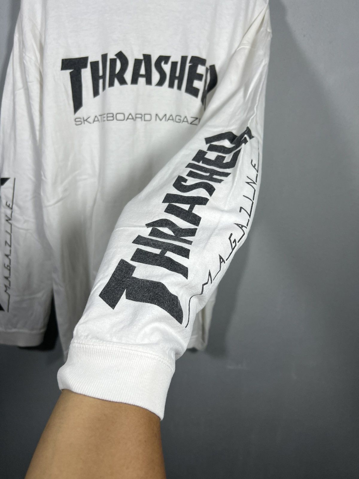 Thrasher Thrasher Skateboard Magazine long sleeve tee. Size US XL / EU 56 / 4 - 6 Thumbnail