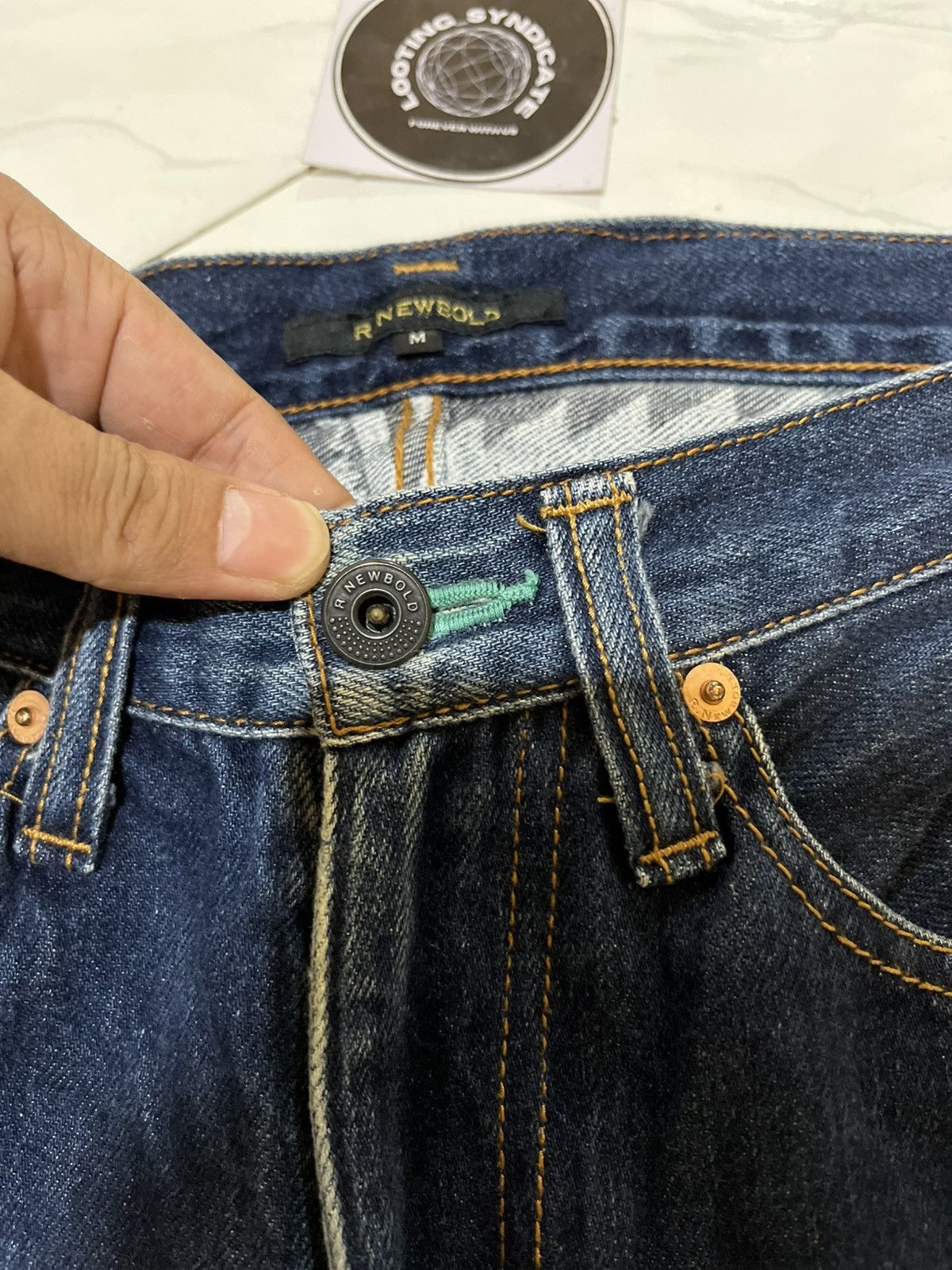 Paul Smith 🔥 Paul Smith R.Newbold Selvedge Denim Pants Size US 29 - 5 Thumbnail