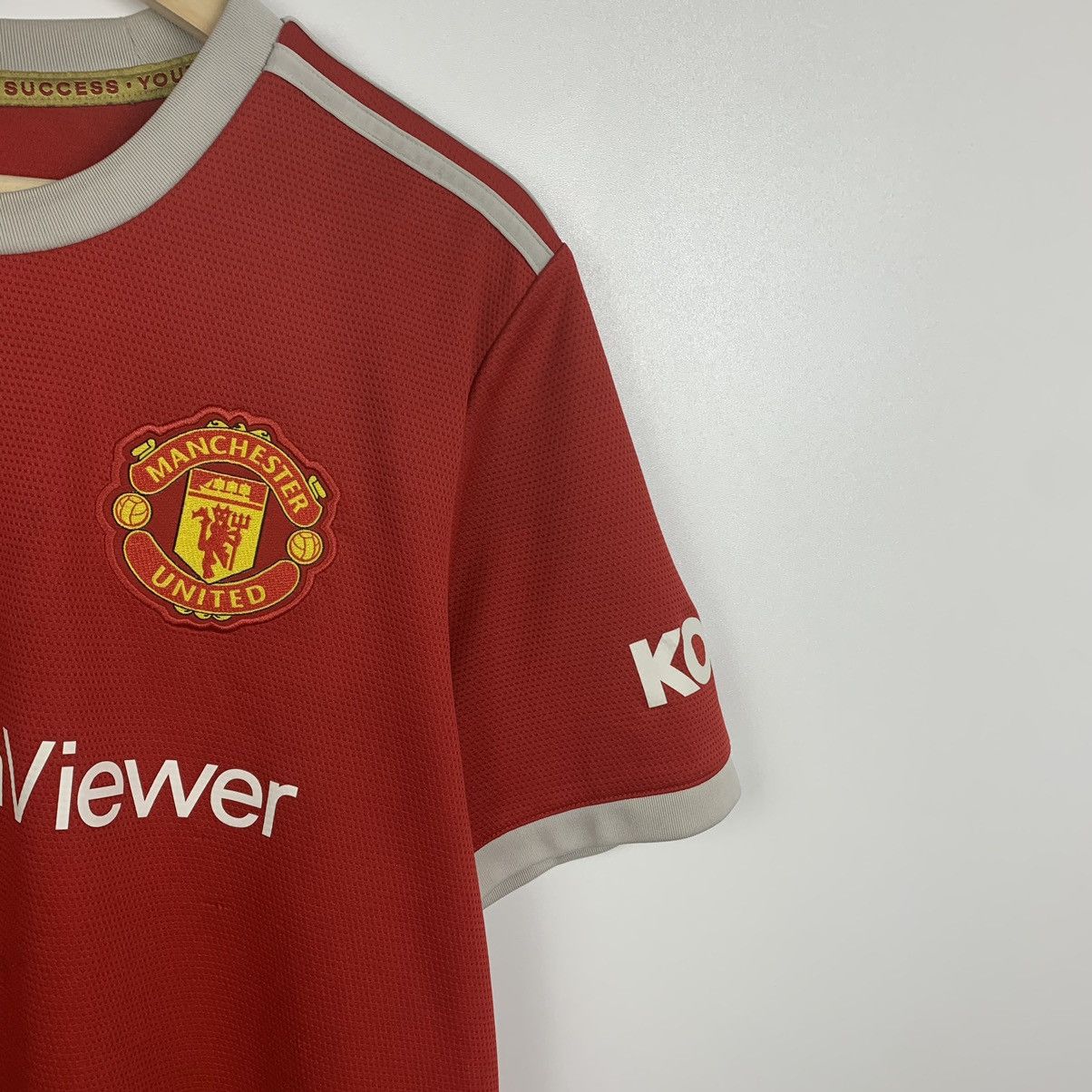 Adidas Adidas Manchester United 21/22 Home Soccer Jersey Shirt Kit Size US L / EU 52-54 / 3 - 5 Thumbnail
