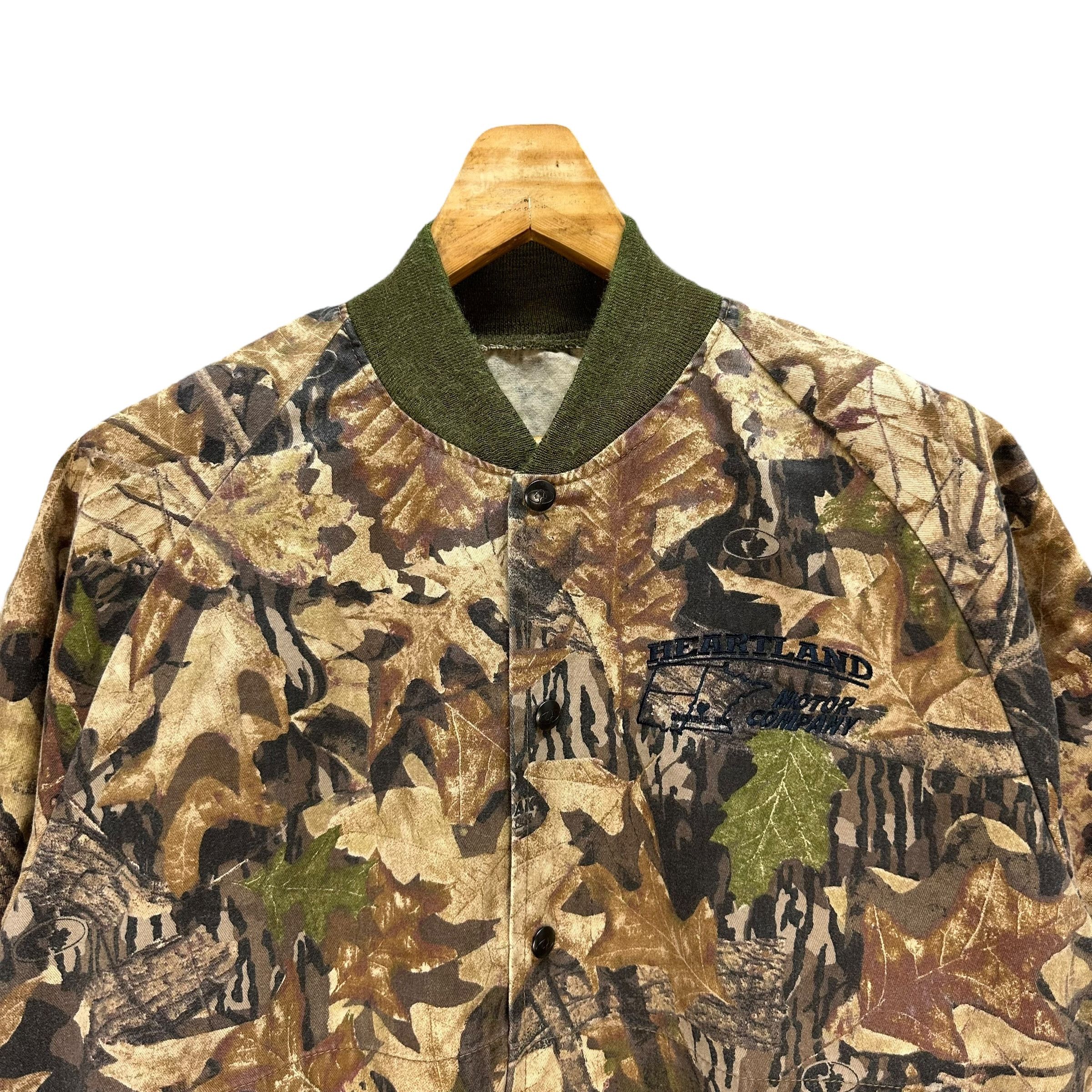 Mossy Oaks 80s MOSSY OAKS Made in Usa Real Tree Bomber Jacket #A68-1638 Size US XL / EU 56 / 4 - 2 Thumbnail