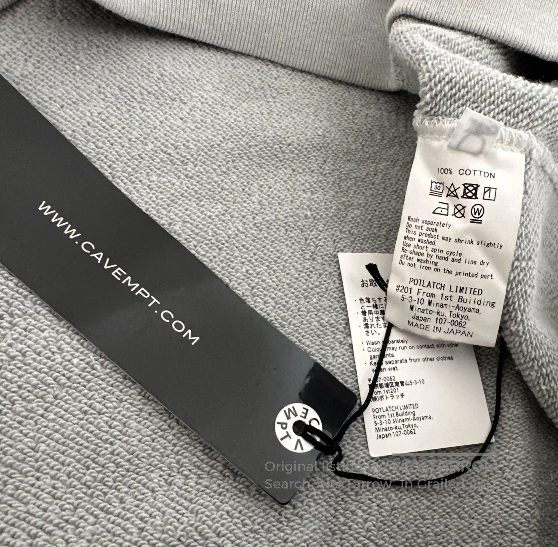 Cav Empt C.E Cavempt Overdye Crew Neck Sweatshirt. Size US XL / EU 56 / 4 - 3 Thumbnail