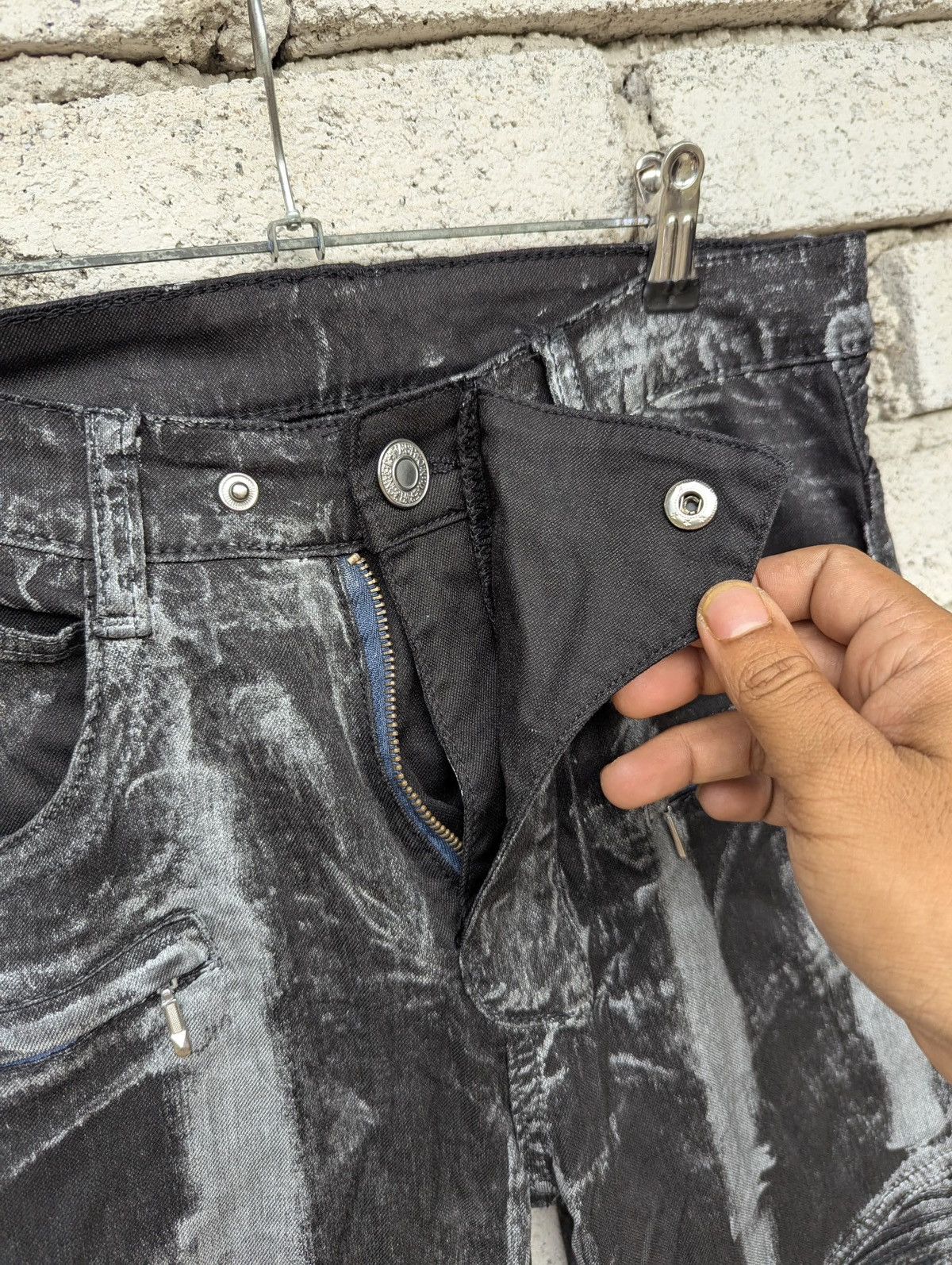 Vintage Y2K Pants Biker Straight Ripped Jeans Men’s Size US 31 - 3 Thumbnail