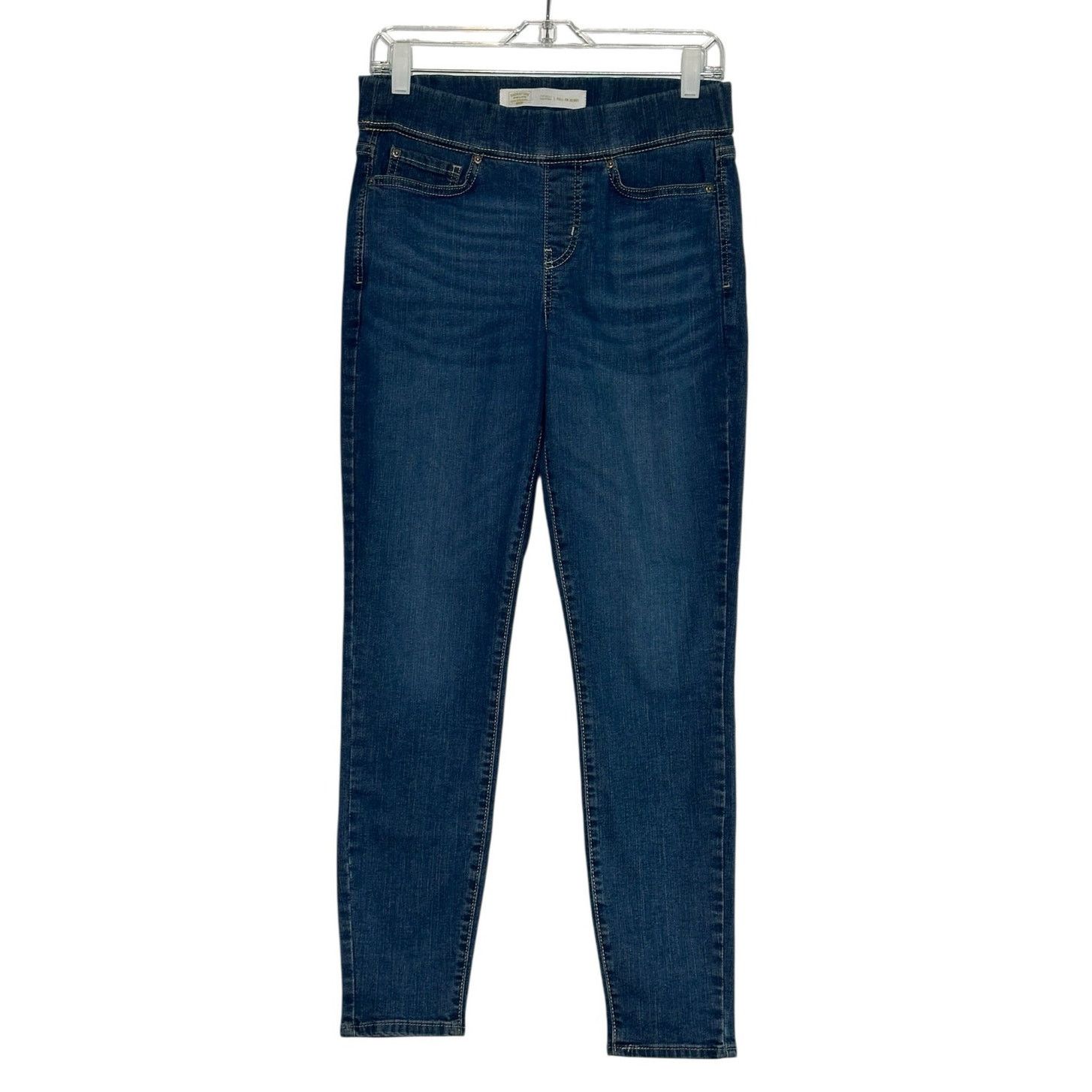 Levi's Levi's Signature blue shaping pull on skinny jeans size 6M Size 28" / US 6 / IT 42 - 1 Thumbnail