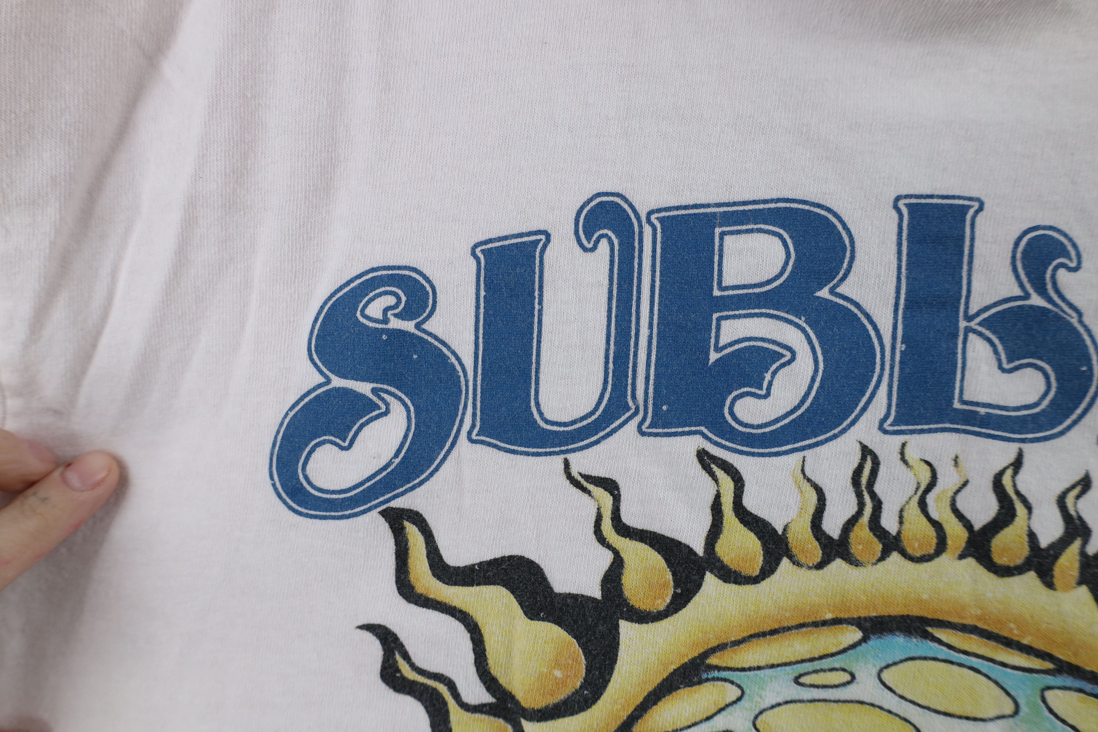 Vintage Retro Y2K Spell Out What I Got Sublime Band T-Shirt Pink Size US L / EU 52-54 / 3 - 5 Thumbnail