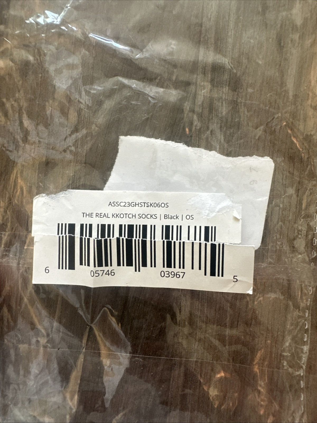 Anti Social Social Club ANTI SOCIAL SOCIAL CLUB ASSC The Real Kkoch Socks Black Size ONE SIZE - 3 Thumbnail