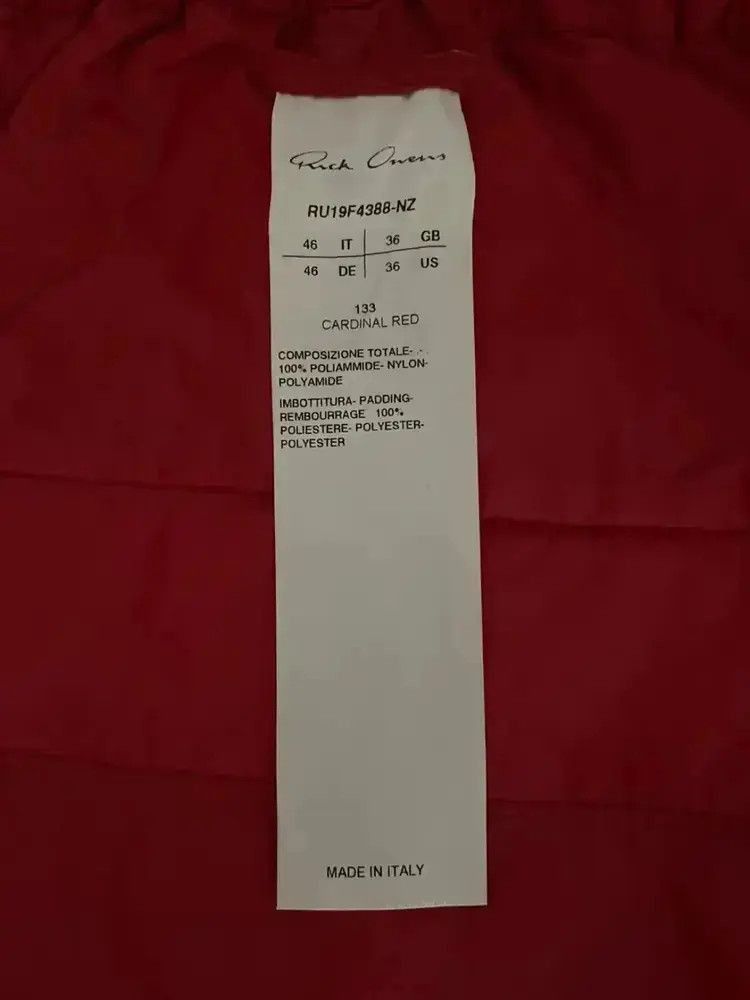 Sz 46 Rick Owens Zipper Sweatpants-2507