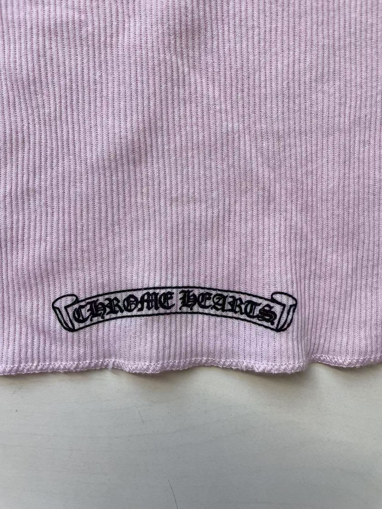 Chrome Hearts Chrome Hearts Deadly Doll Rib Art Basel Flora Pink Tank Top Size L / US 10 / IT 46 - 8 Thumbnail