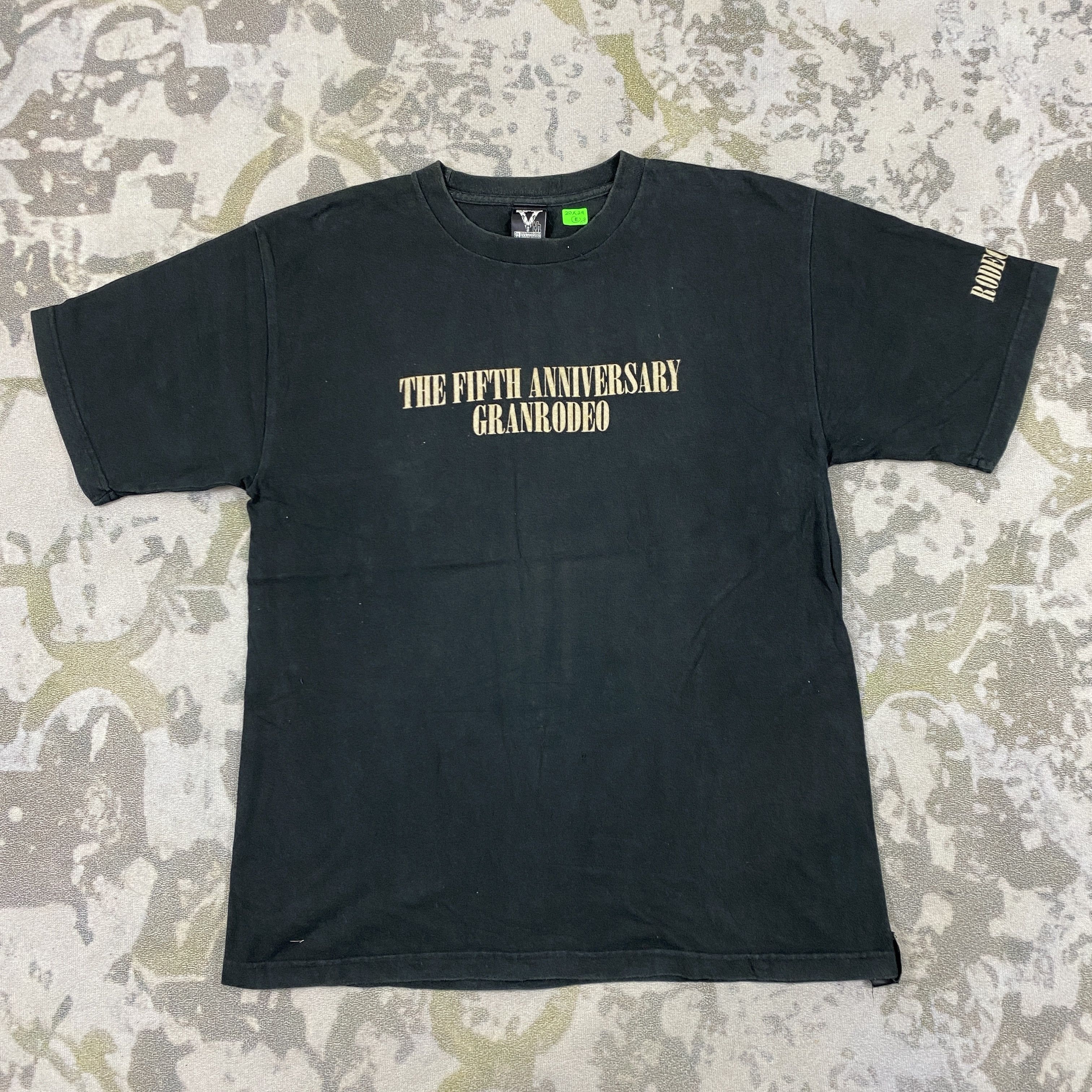 Band Tees Vintage Grandrodeo 5th Anniversary T Shirt -B008 Size US M / EU 48-50 / 2 - 2 Thumbnail