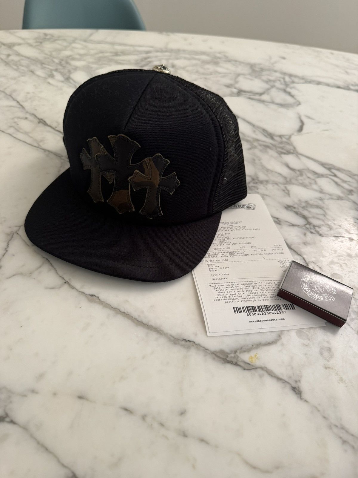 Chrome Hearts Chrome hearts cap triple cross military Size ONE SIZE - 1 Thumbnail