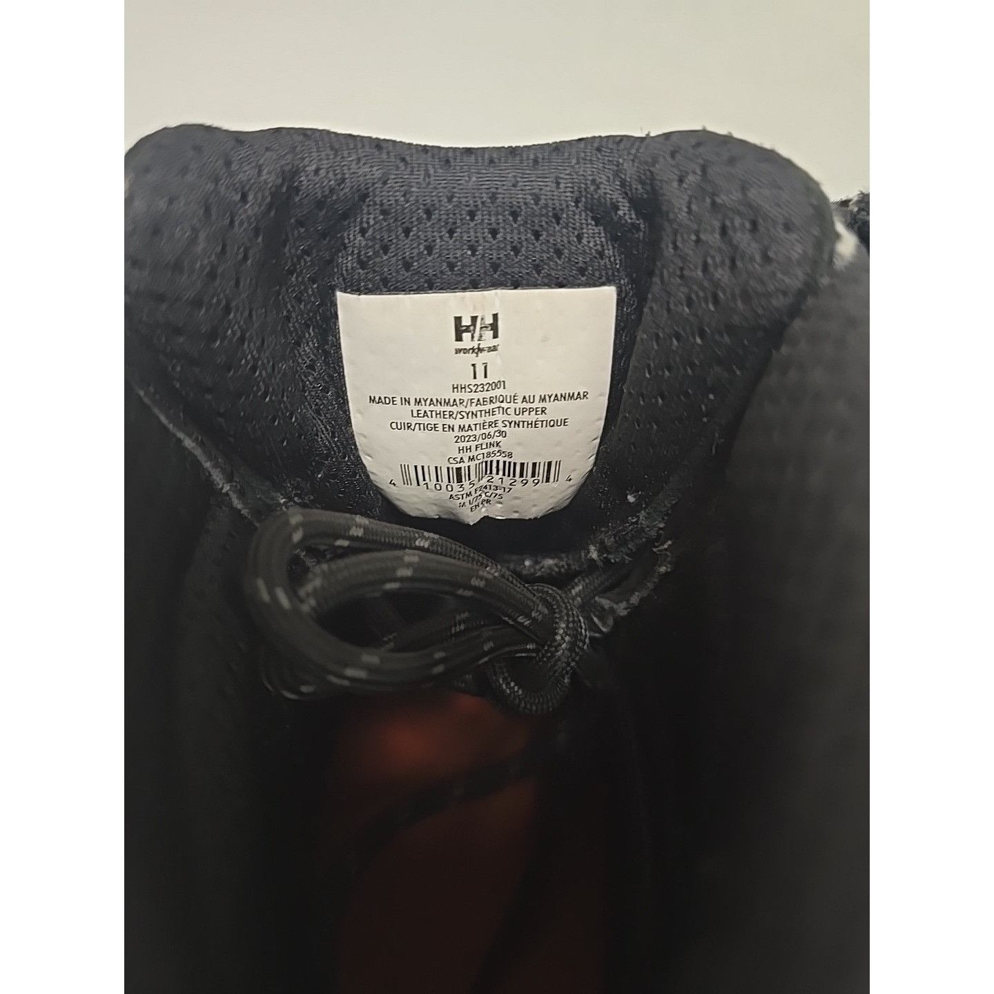 Helly Hansen Helly Hansen Men's 6” FreshTech Steel Toe Work Boots 11M Size US 11 / EU 44 - 4 Thumbnail