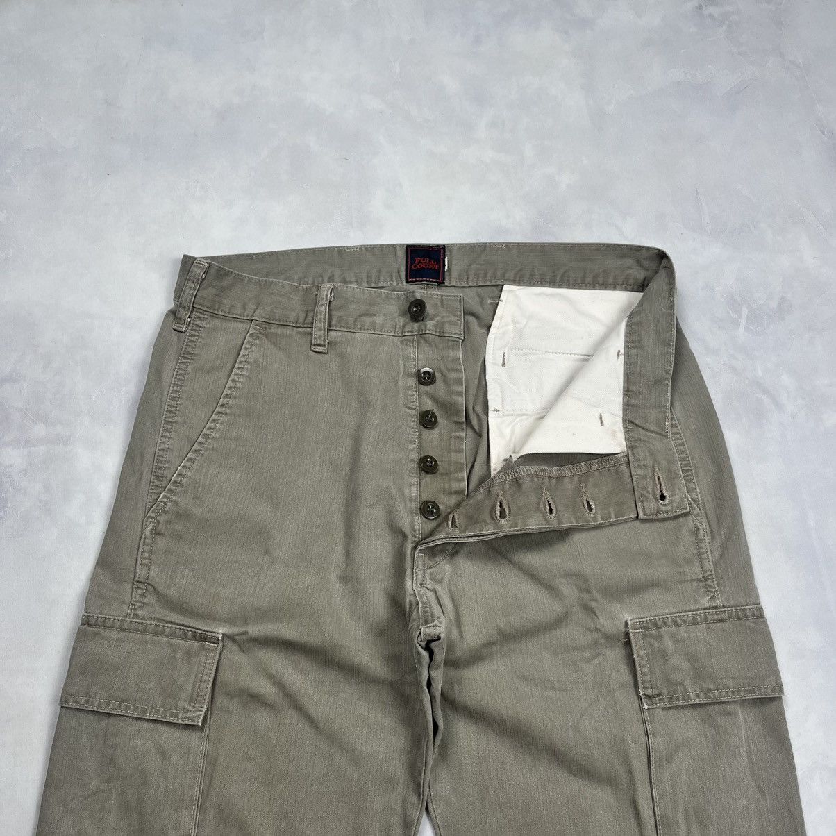 Full Count & Co. Vtg Full Count Cargo Pants Size US 32 / EU 48 - 3 Thumbnail