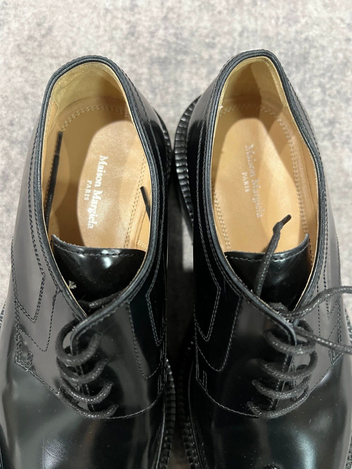 Maison Margiela Maison Margiela Glossy Derby Tabi Size US 6 / IT 36 - 4 Thumbnail