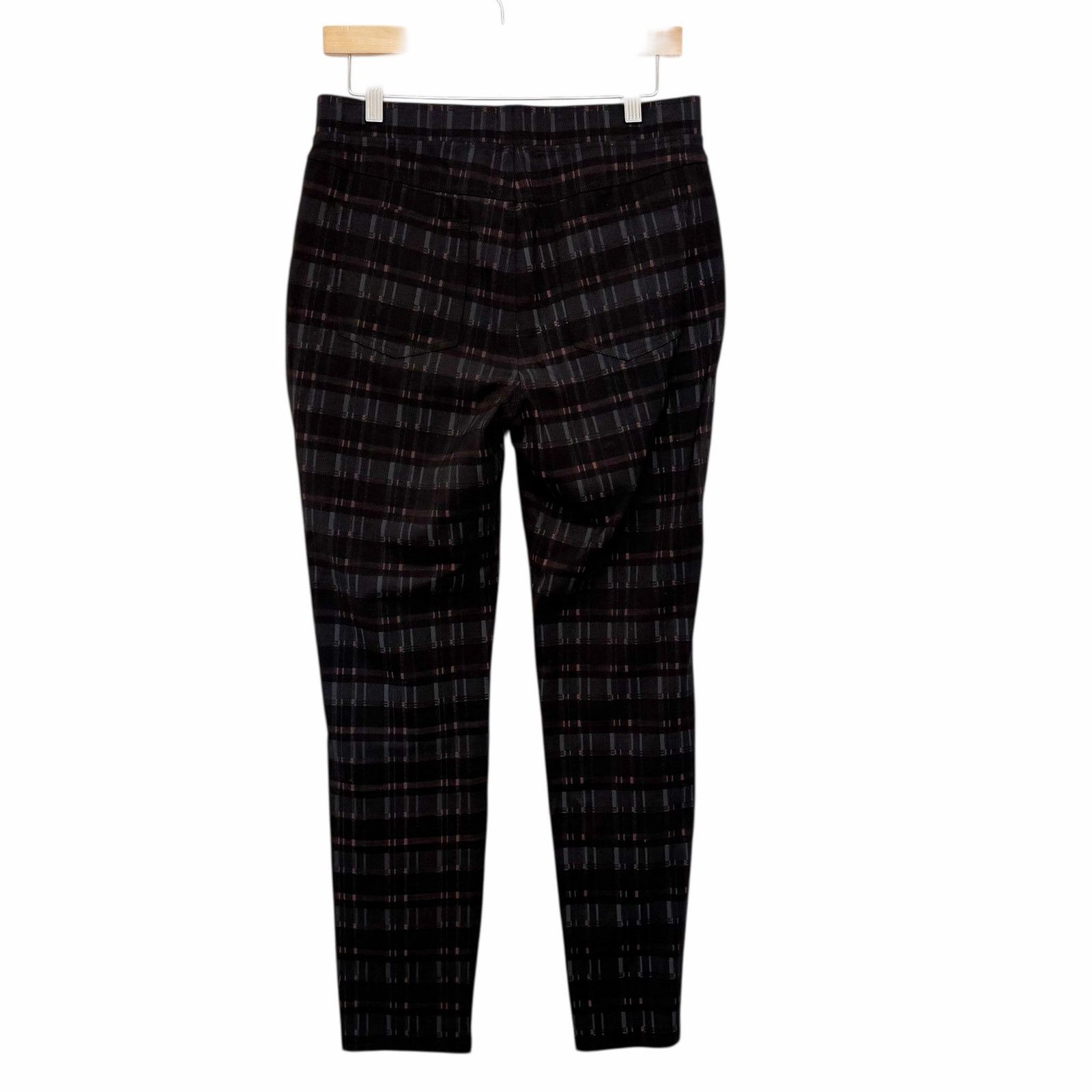Other Garnet Hill Black Printed Pull On Pants Sz M Size 30" / US 8 / IT 44 - 5 Thumbnail