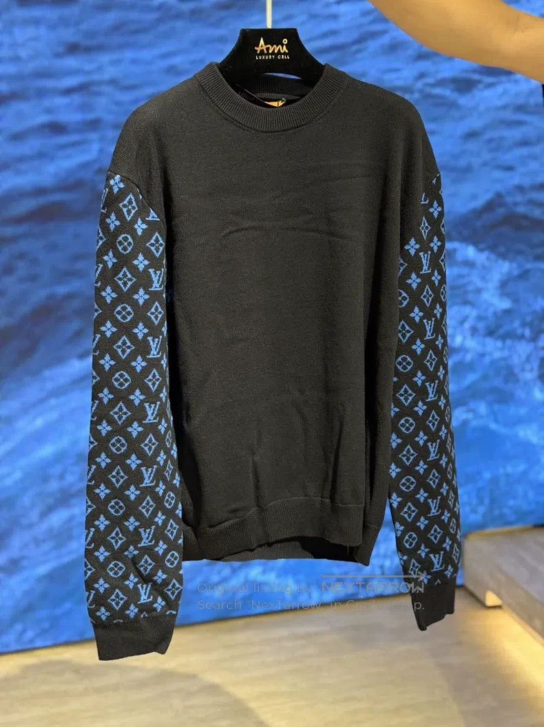 Louis Vuitton Louis Vuitton Long Sleeve Sweater with Full Print on Cuff Size US S / EU 44-46 / 1 - 2 Thumbnail