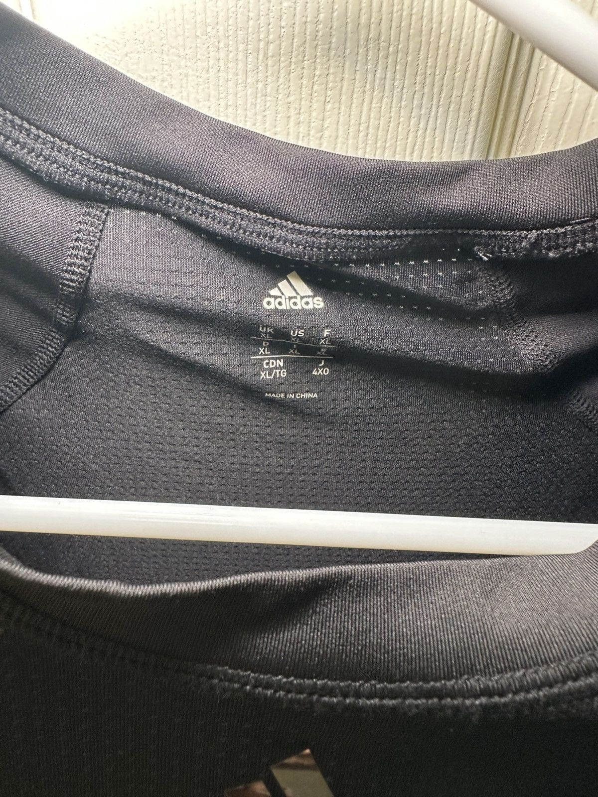 Adidas Adidas Shirt Mens XL Black AEROREADY Padded Compression Top Size US XL / EU 56 / 4 - 3 Thumbnail