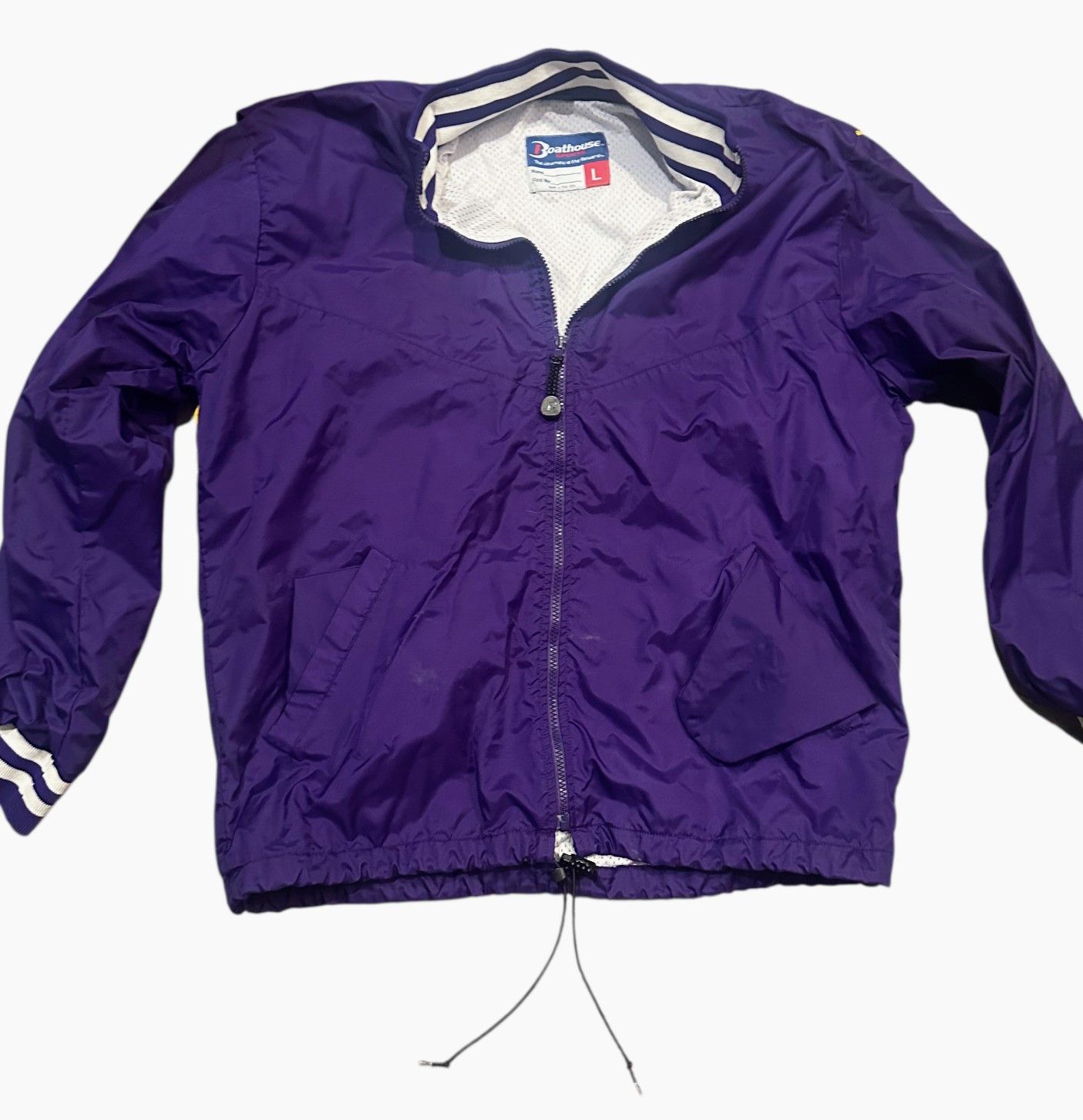 Boathouse Vintage Boathouse Windbreaker Polar Bears Purple USA Made L Size US L / EU 52-54 / 3 - 3 Thumbnail