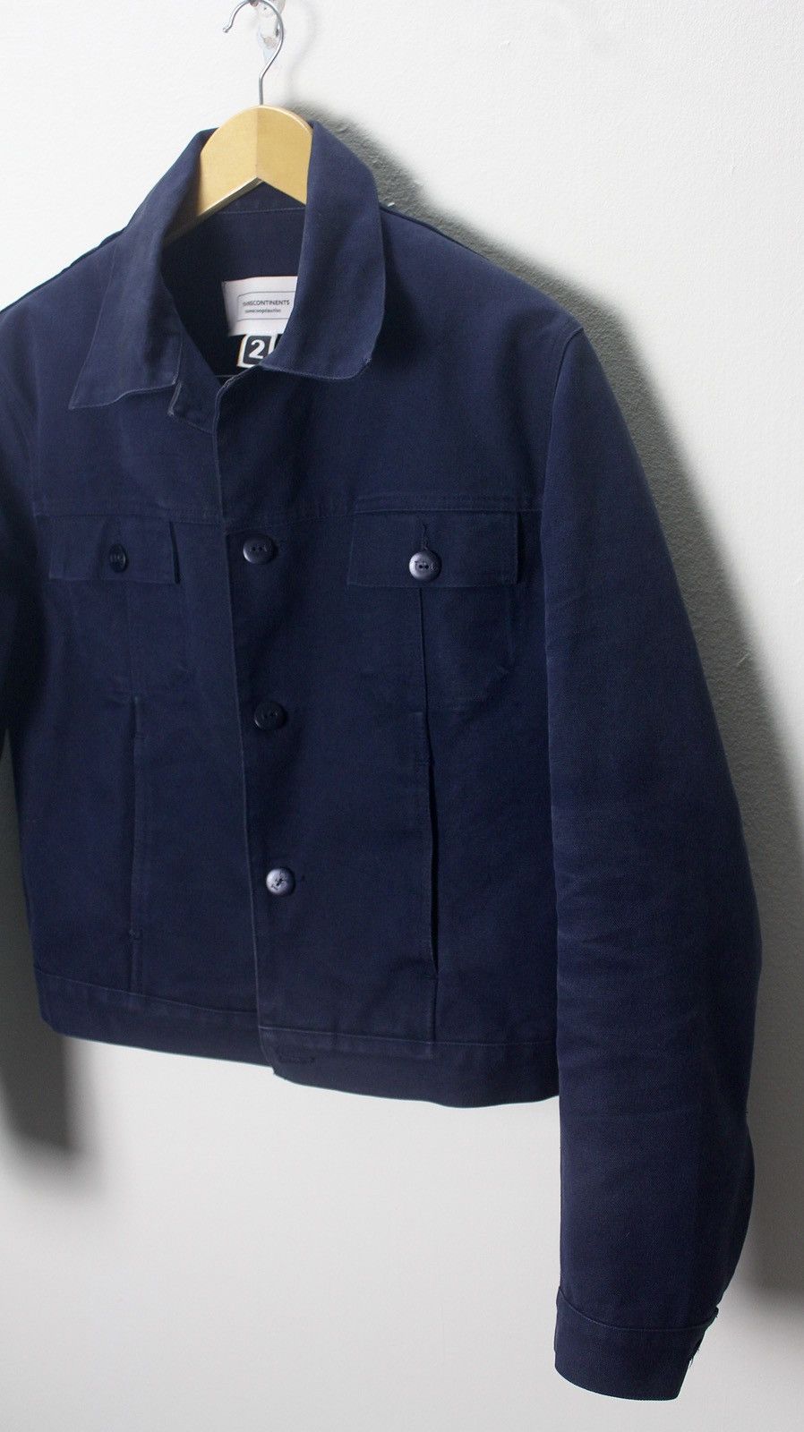 Designer × Japanese Brand Transcontinents Transcooperative Short Crop Denim Jackets Size US L / EU 52-54 / 3 - 3 Thumbnail