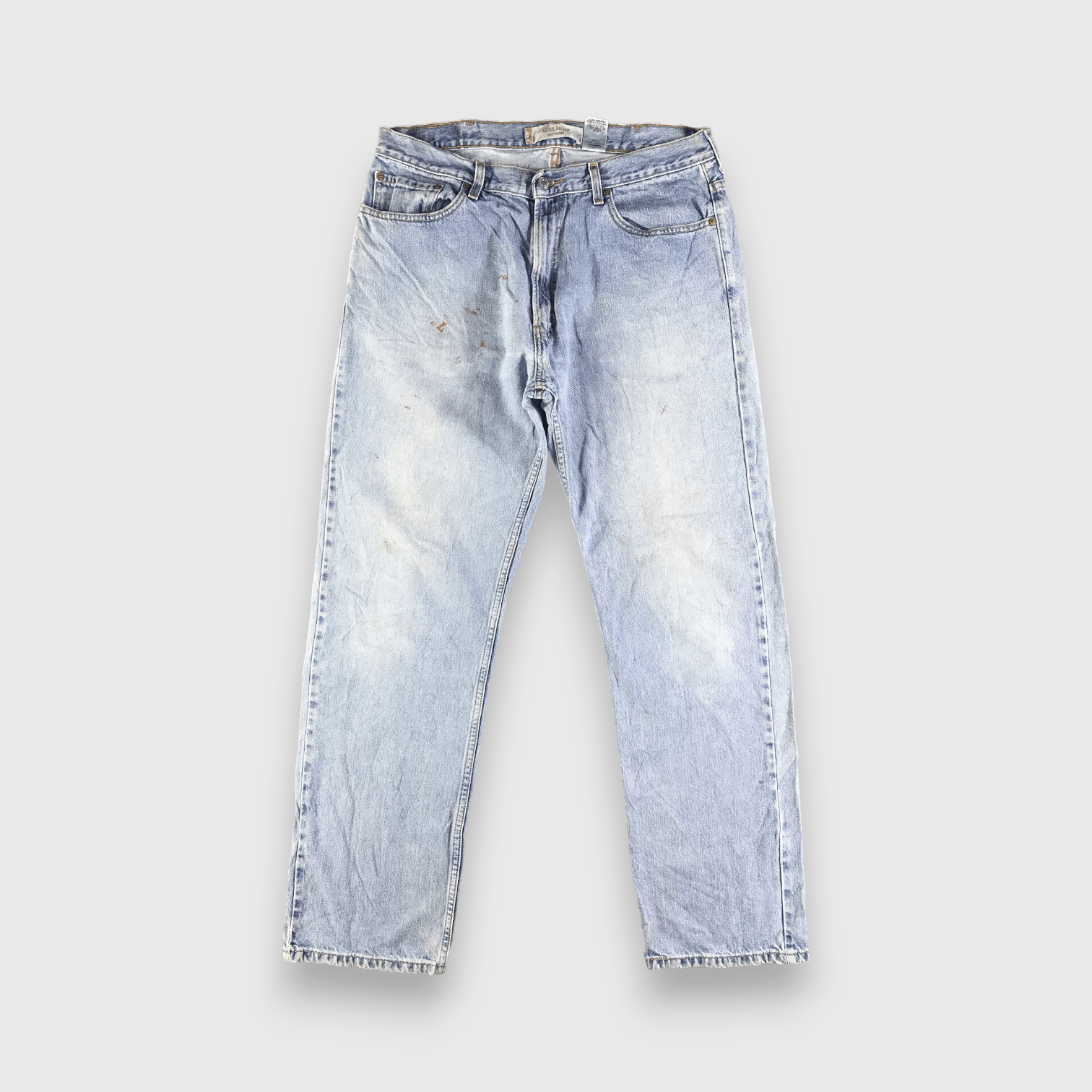 Levi's Vintage Blue Wash Levis 505 Jeans-J3177 Size US 37 - 1 Thumbnail