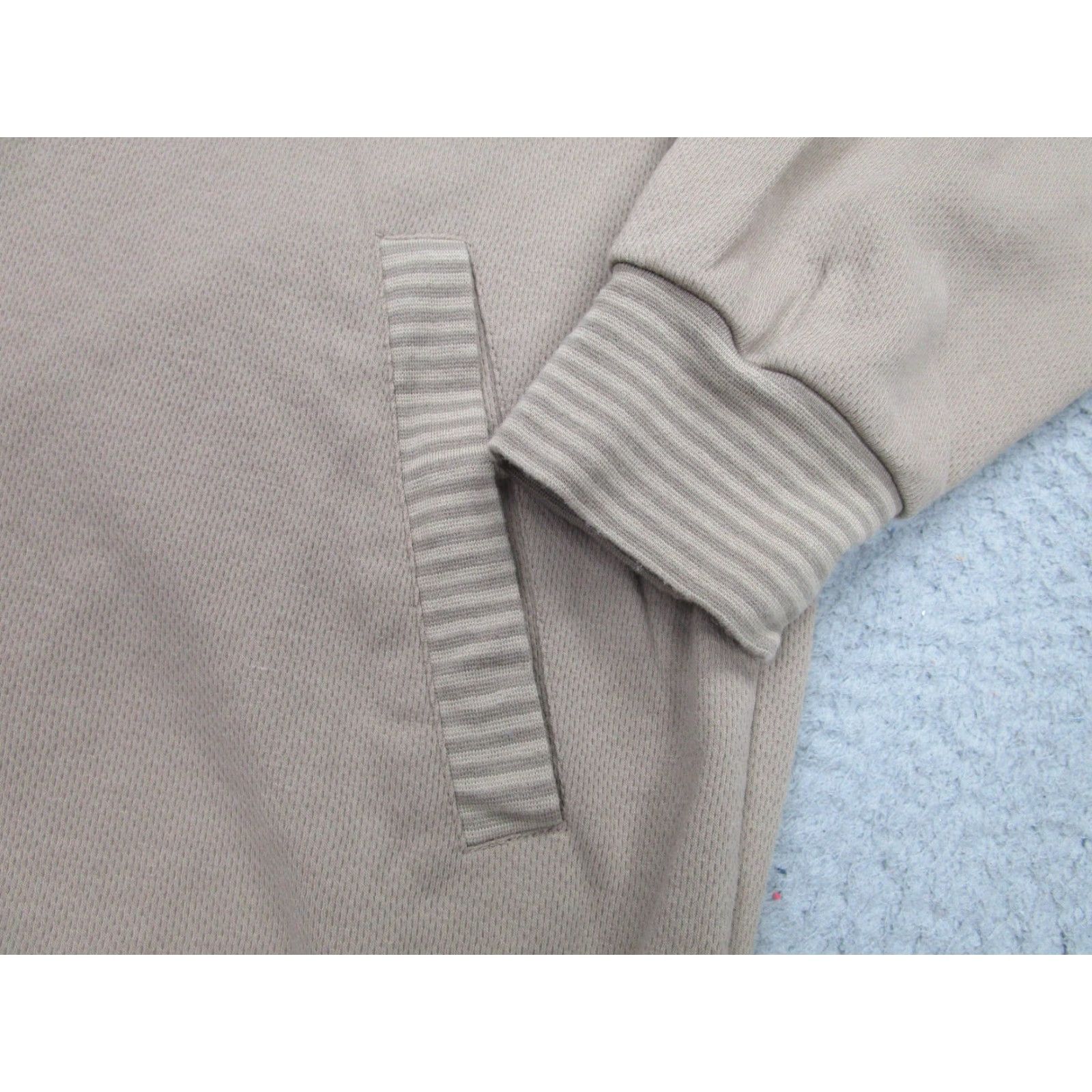 Blair VINTAGE John Blair Jacket Mens M Beige Tan Zip Knit Bomber Grandpa Rockabilly Size US M / EU 48-50 / 2 - 3 Thumbnail