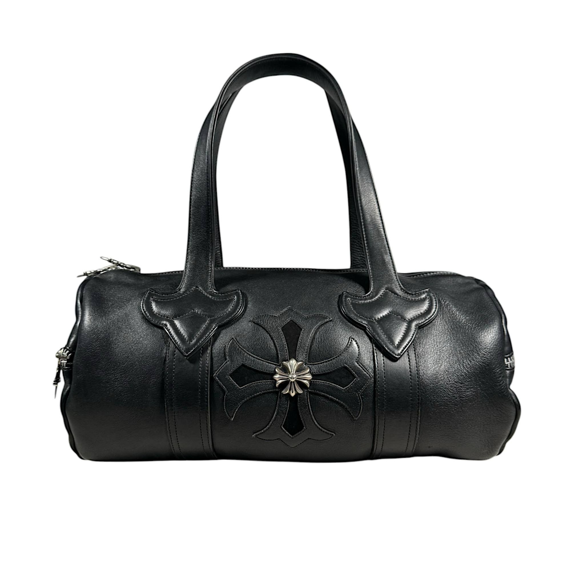 Chrome Hearts CH PLUS PATCH SILVER CROSS PLUS DUFFLE BAG Size ONE SIZE - 1 Thumbnail