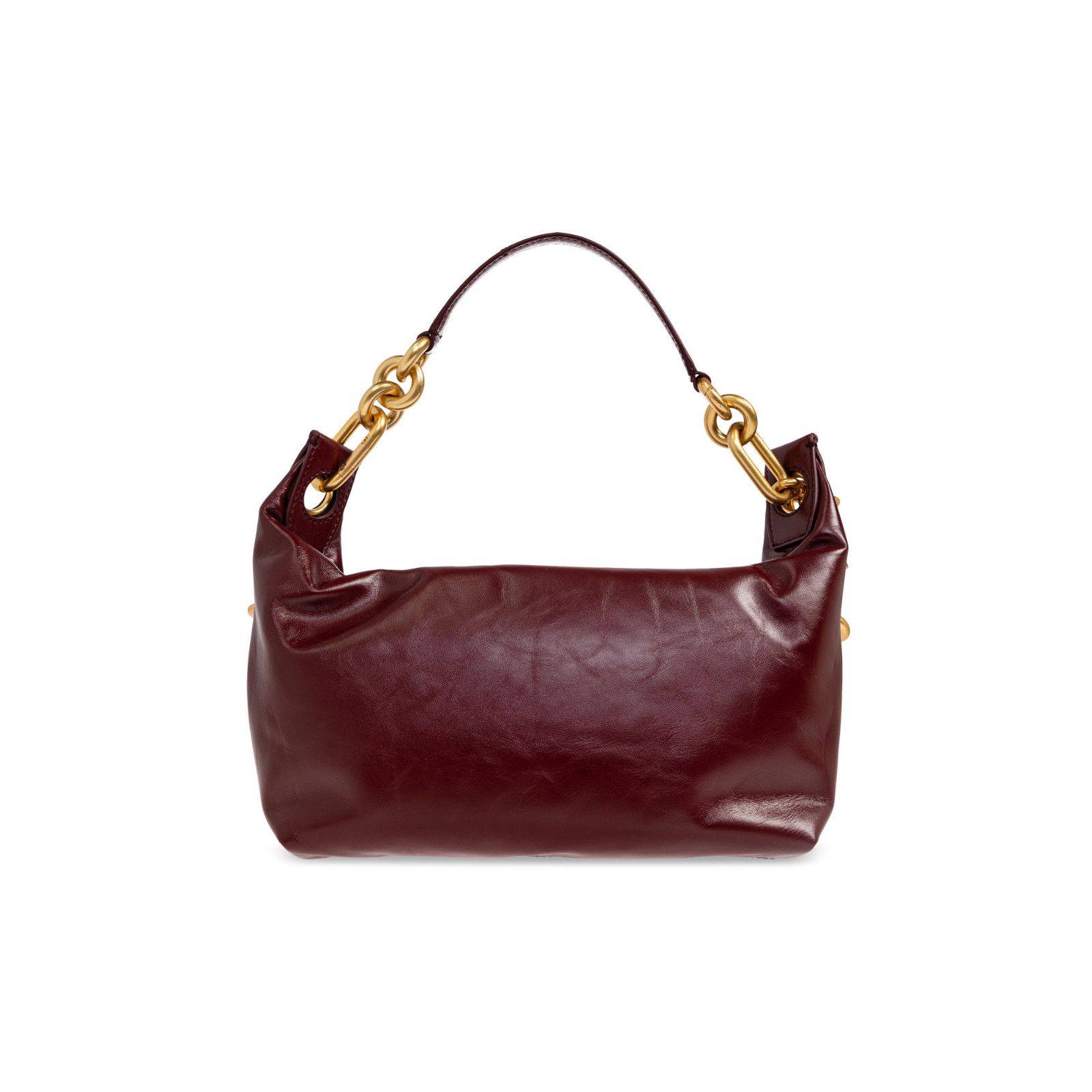 Balmain BALMAIN Sync Medium Red Leather Top Handle Bag New & Authent Size ONE SIZE - 2 Thumbnail