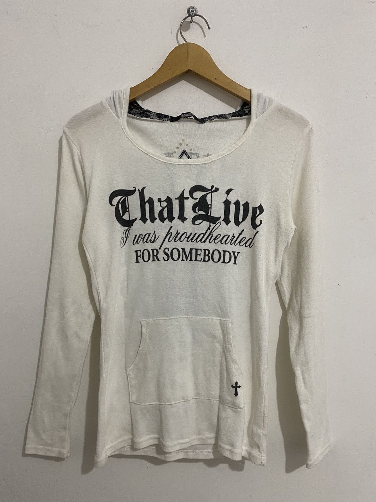 Hysteric Glamour 💸BINDINGOFFER💸Pendora hoodie shirt styled crosses lgb ifsix Size US S / EU 44-46 / 1 - 4 Thumbnail