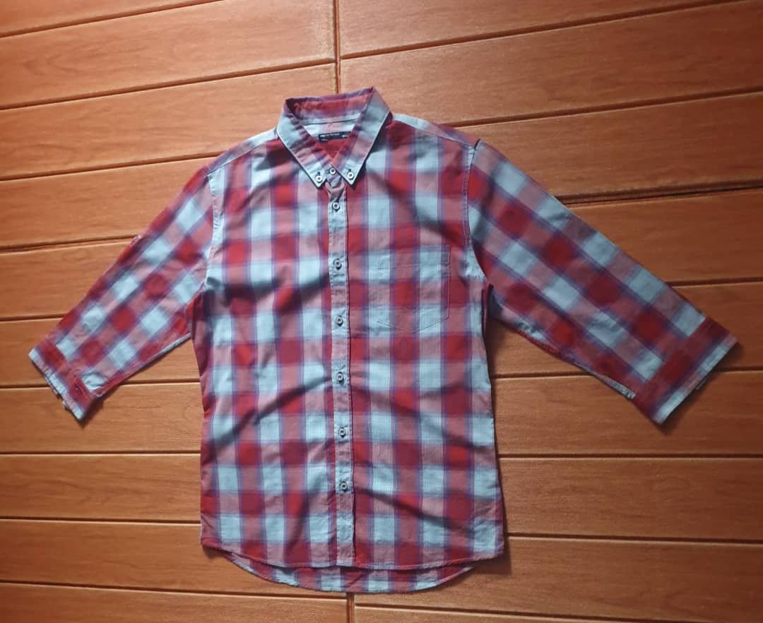 Japanese Brand 💥Custom Culture Skull Checkered Shirt Size US M / EU 48-50 / 2 - 5 Thumbnail